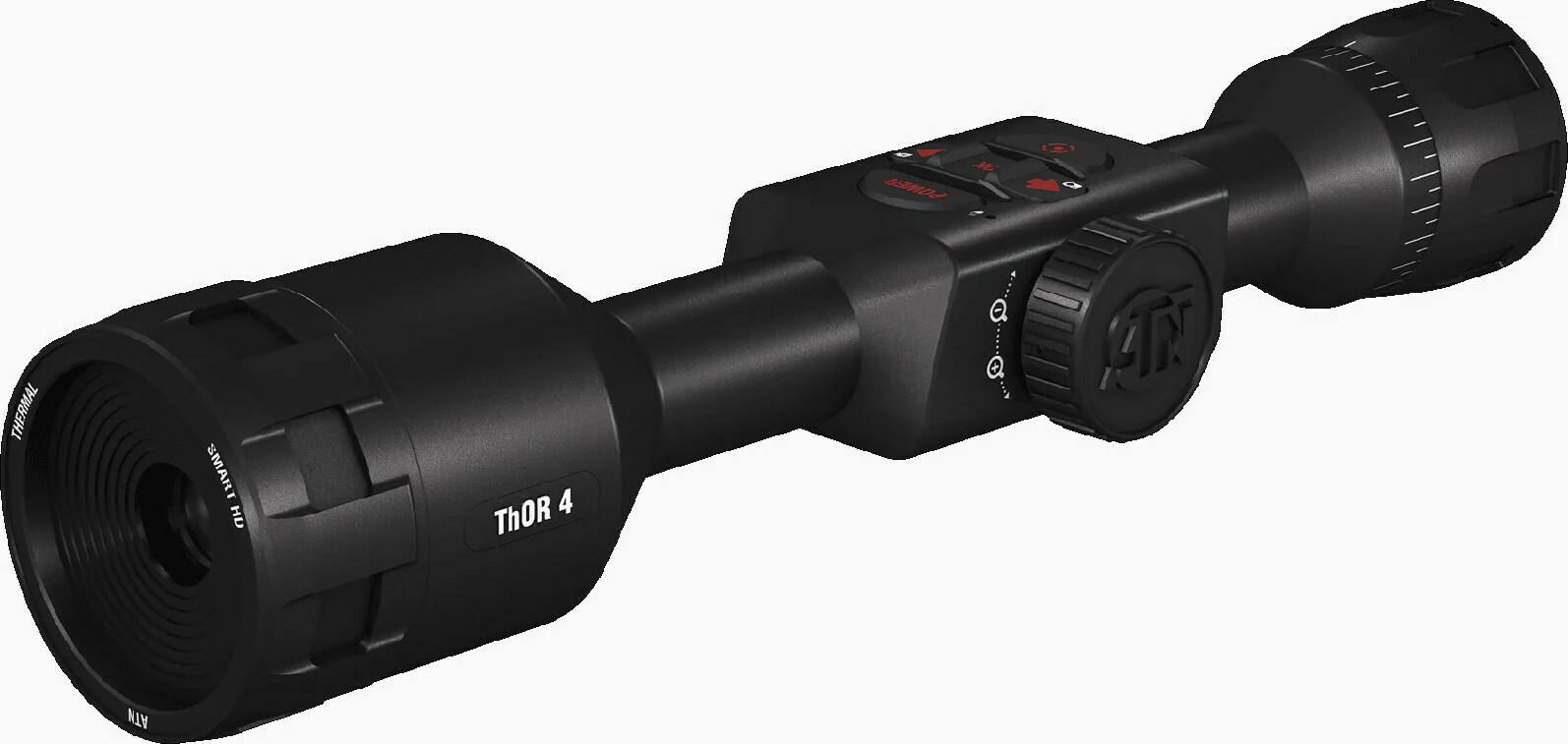 ATN Thor 4 384 x 288 1.25-5x Smart HD Thermal Rifle Scope and Dual Cantilever Scope Mount Bundle - Image 2