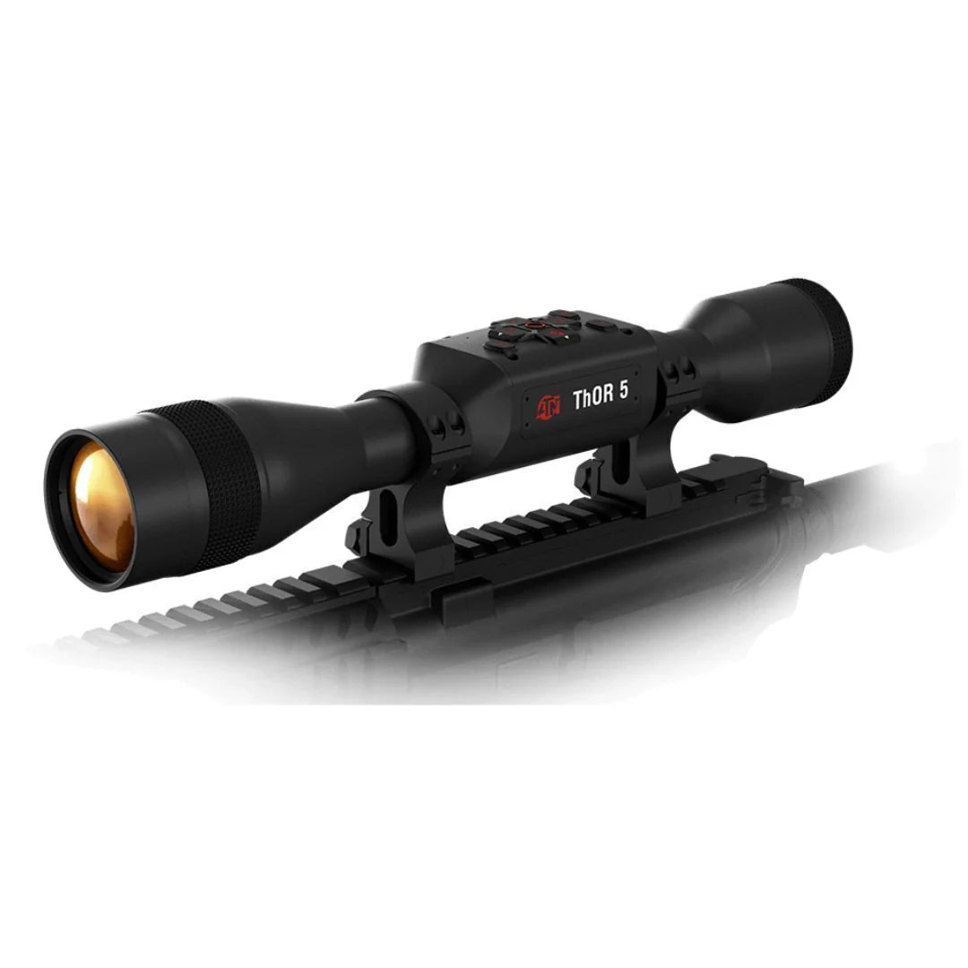 ATN ThOR 5 320 3-12x Weather-Resistant Smart HD Thermal Rifle Scope with 5th Gen Sensor (Black) - Image 3