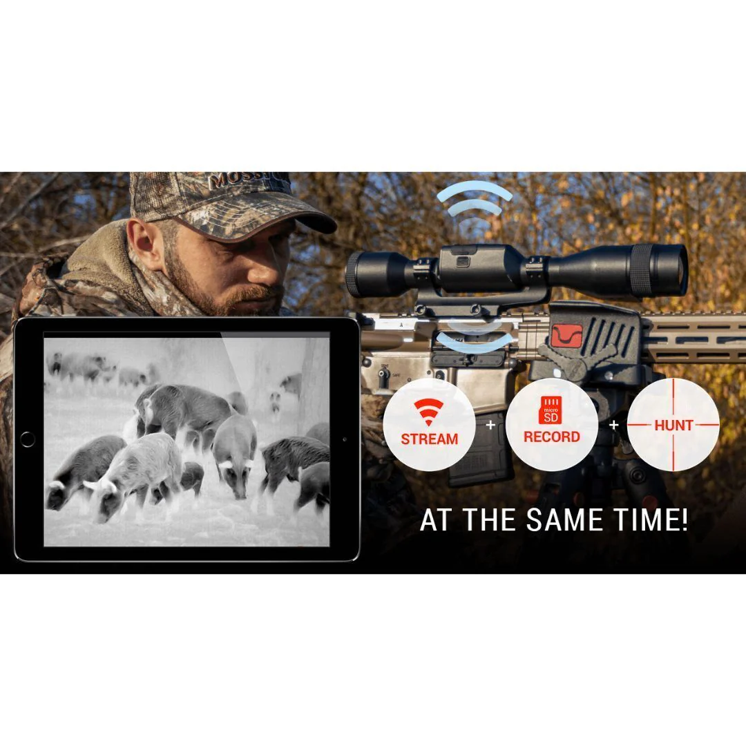 ATN ThOR 5 320 3-12x Weather-Resistant Smart HD Thermal Rifle Scope with 5th Gen Sensor (Black) - Image 5