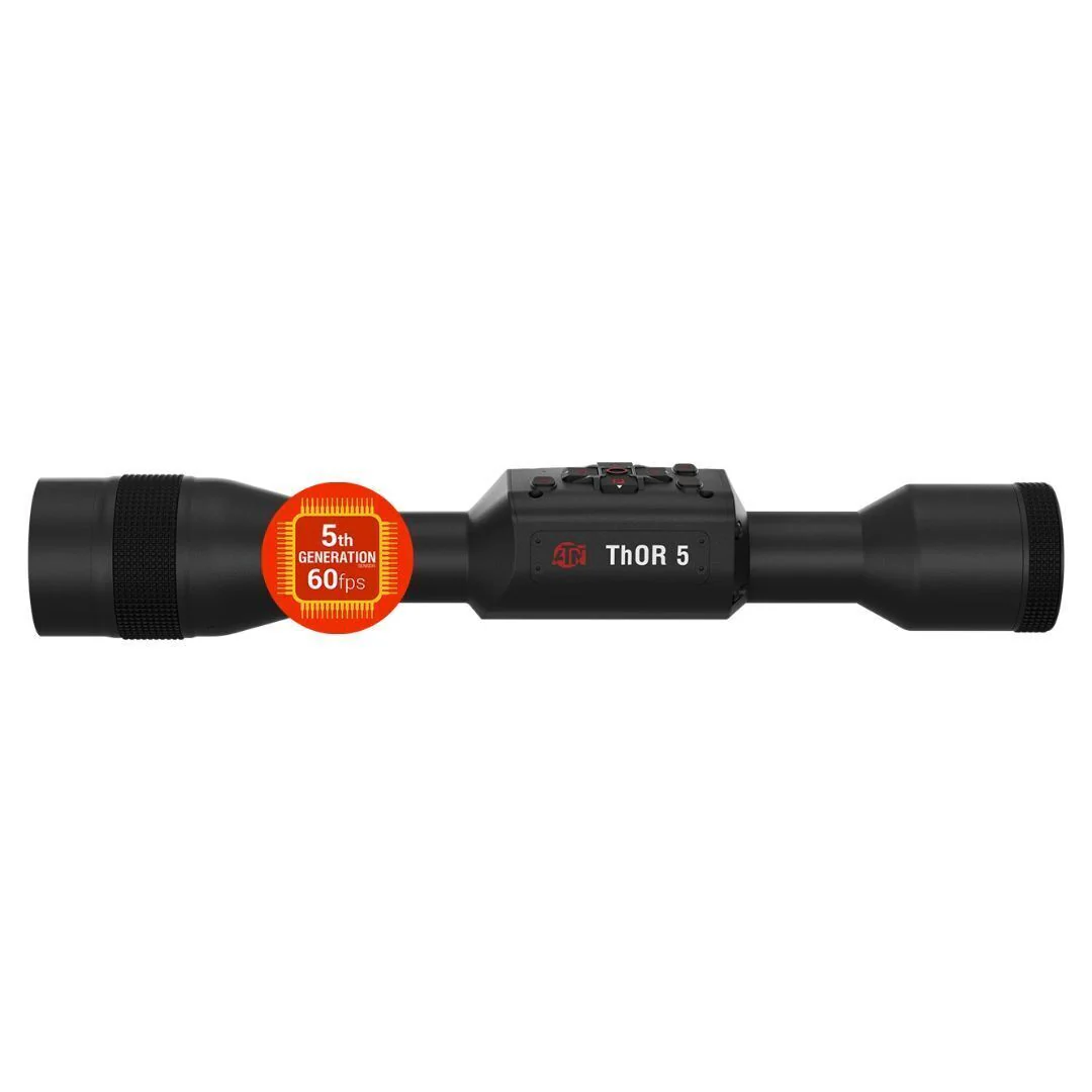ATN ThOR 5 320x240 5-20x 12 Micron Weather-Resistant Smart HD Thermal Rifle Scope (Black) - Image 2