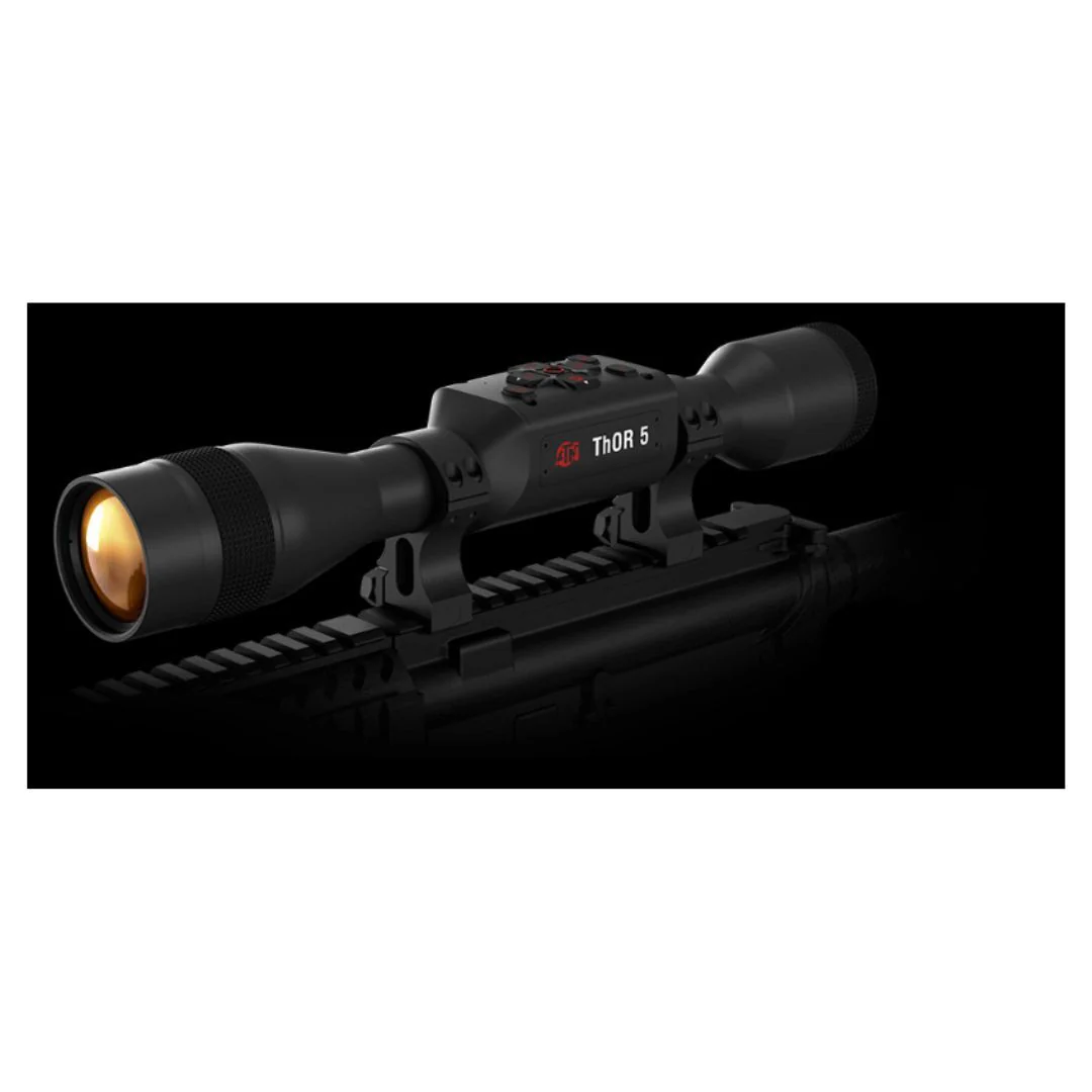 ATN ThOR 5 640x480 5-40x 12 Micron Weather-Resistant Smart HD Thermal Rifle Scope (Black) - Image 3
