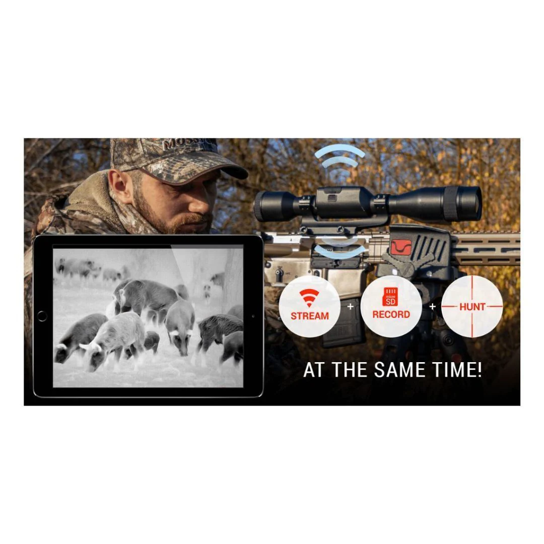 ATN ThOR 5 640x480 5-40x 12 Micron Weather-Resistant Smart HD Thermal Rifle Scope (Black) - Image 6