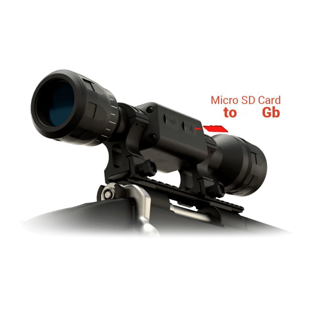 ATN ThOR LTV 2-6x 256 x 192 12 Micron Ultra-Light Thermal Rifle Scope with Video Recording (Black) - Image 2