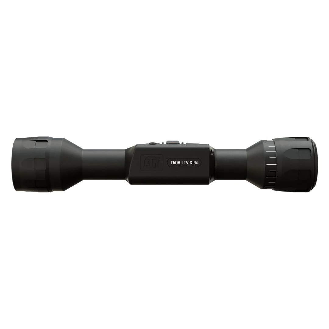 ATN ThOR LTV 3-9x 320 x 240 12 Micron Ultra-Light Thermal Rifle Scope with Video Recording (Black) - Image 2