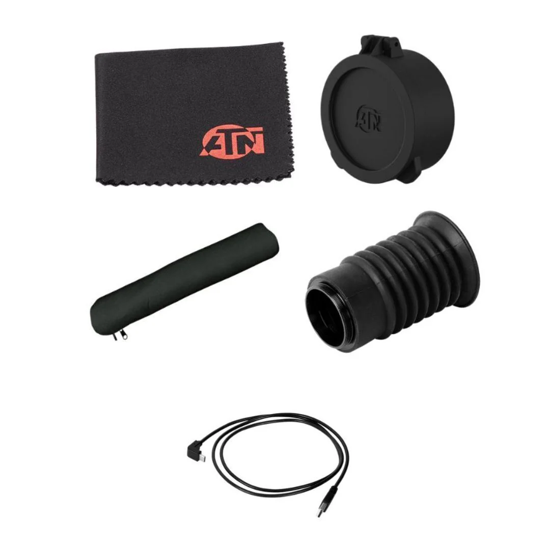 ATN ThOR LTV 2-6x 640x480 12 Micron Ultra-Light Thermal Rifle Scope with Video Recording (Black) - Image 2