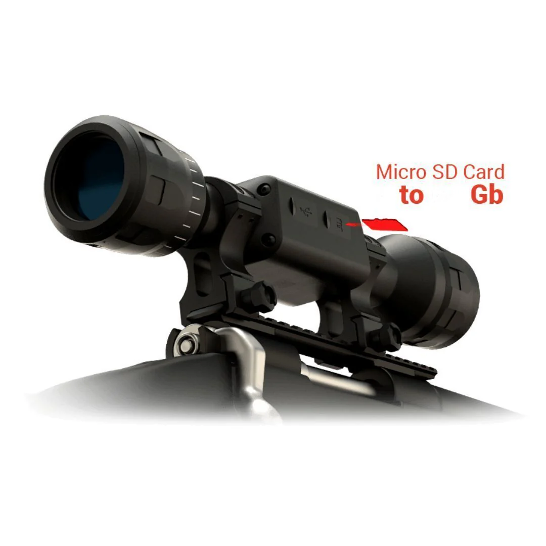 ATN ThOR LTV 640 3-9x Weather-Resistant Ultra Light Thermal Rifle Scope with Video Recording (Black) - Image 3