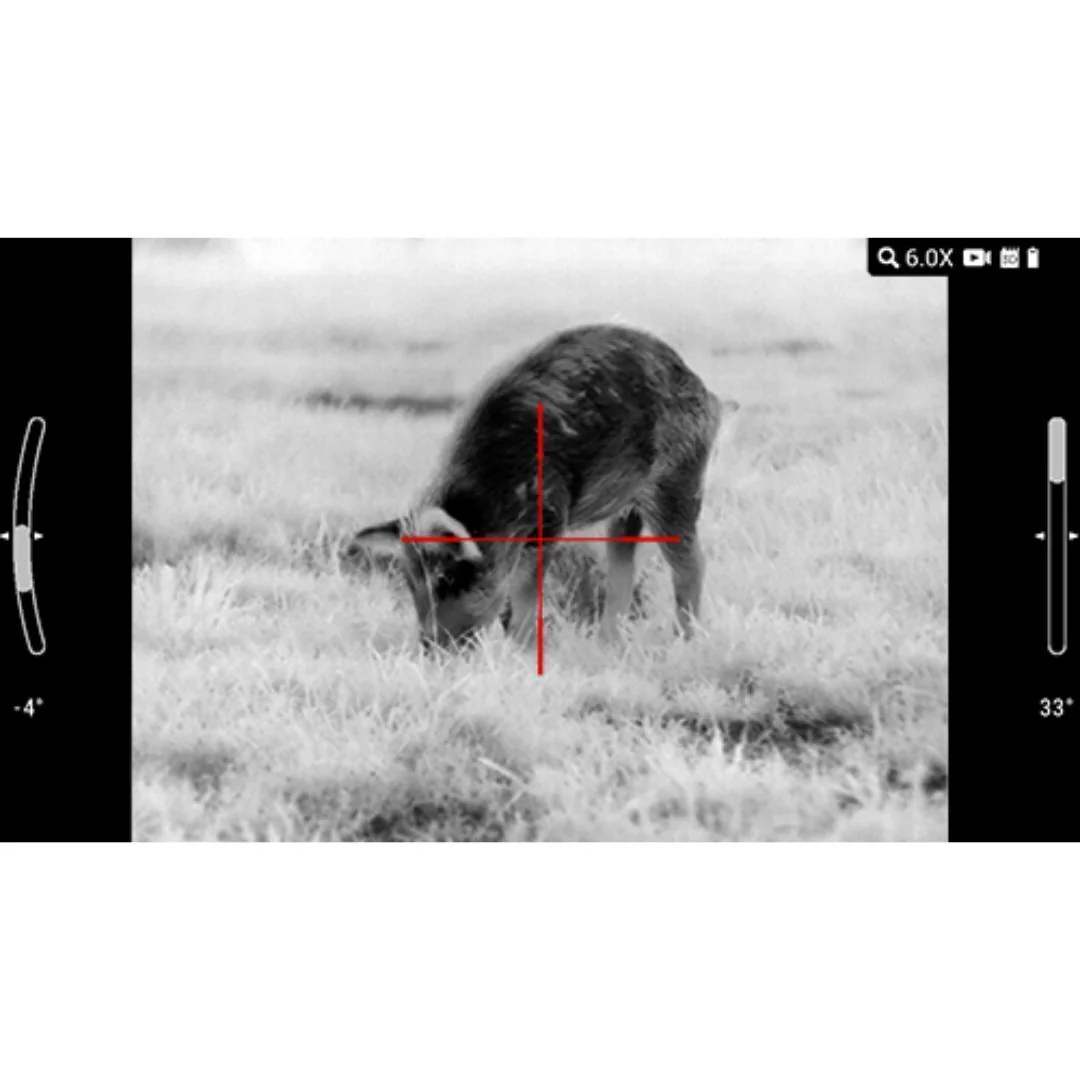 ATN ThOR LTV 640 3-9x Weather-Resistant Ultra Light Thermal Rifle Scope with Video Recording (Black) - Image 5