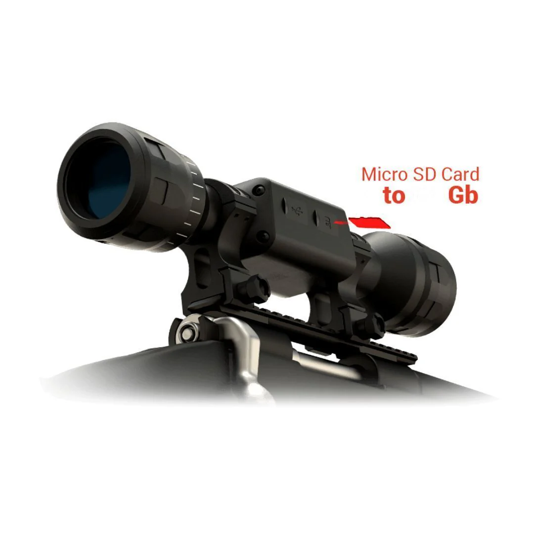 ATN ThOR LTV 4-12x 640x480 12 Micron Ultra-Light Thermal Rifle Scope with Video Recording (Black) - Image 3