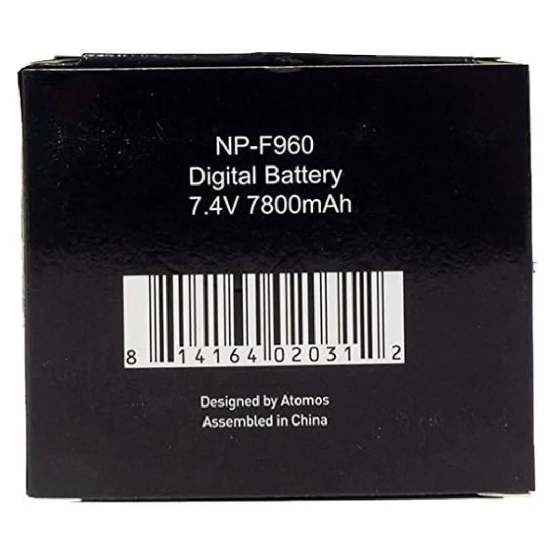 Atomos NP-960 7800mAh L-Series Lithium-Ion Battery for Shogun, Ninja, and Flame Monitors (Black) - Image 4