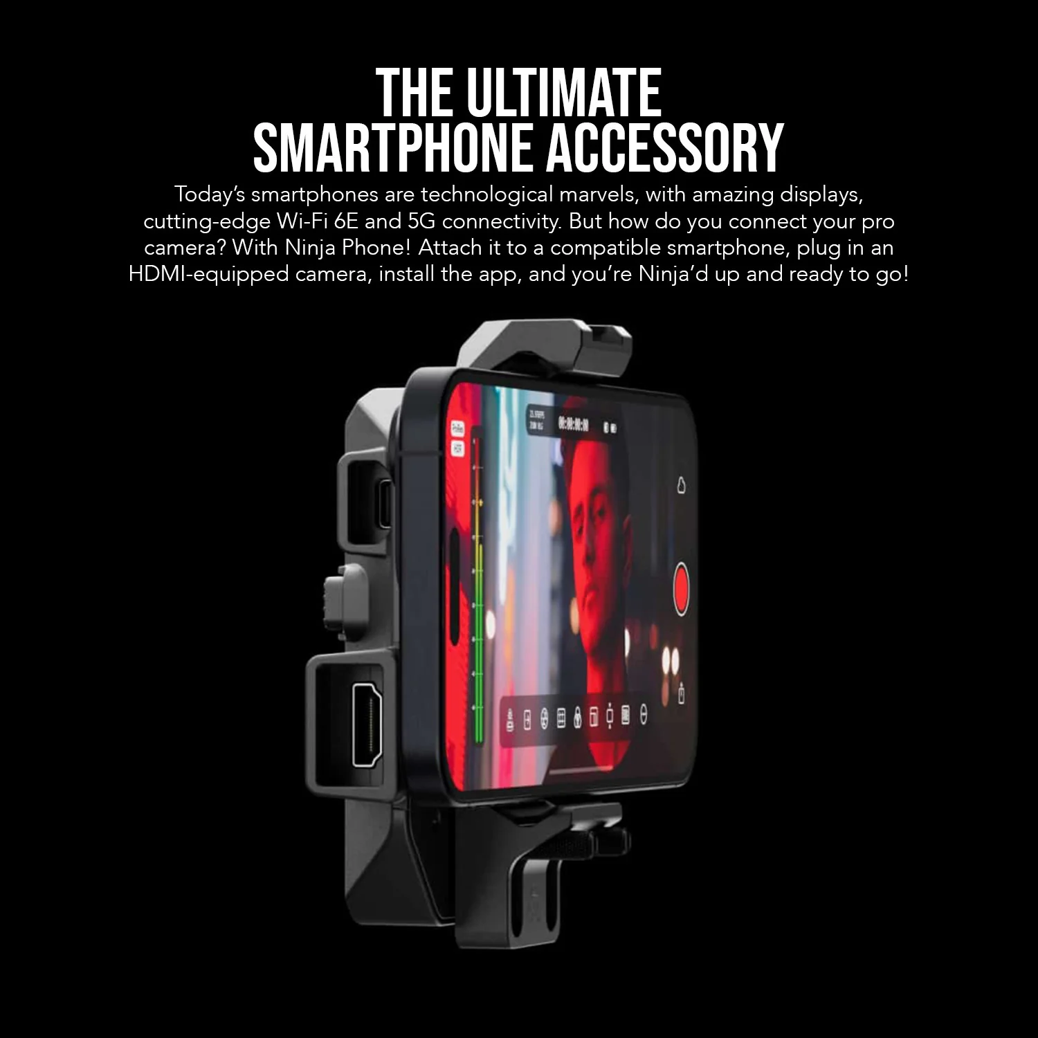 Atomos Ninja 10-Bit Video Co-Processor Phone for Video Professionals with AtomX Monitor Mount Bundle - Image 4
