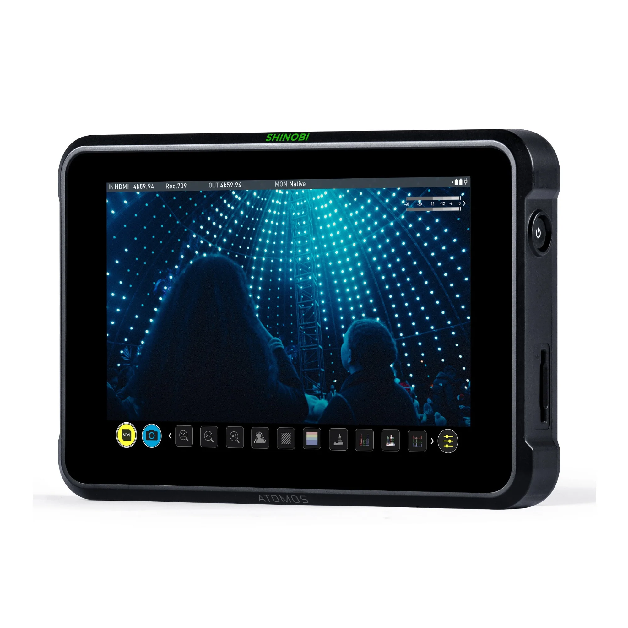 Atomos Shinobi 7-Inch 4K HDMI HDR Photo and Video Monitor w/Accessory Kit, Hard Drive Bundle - Image 6