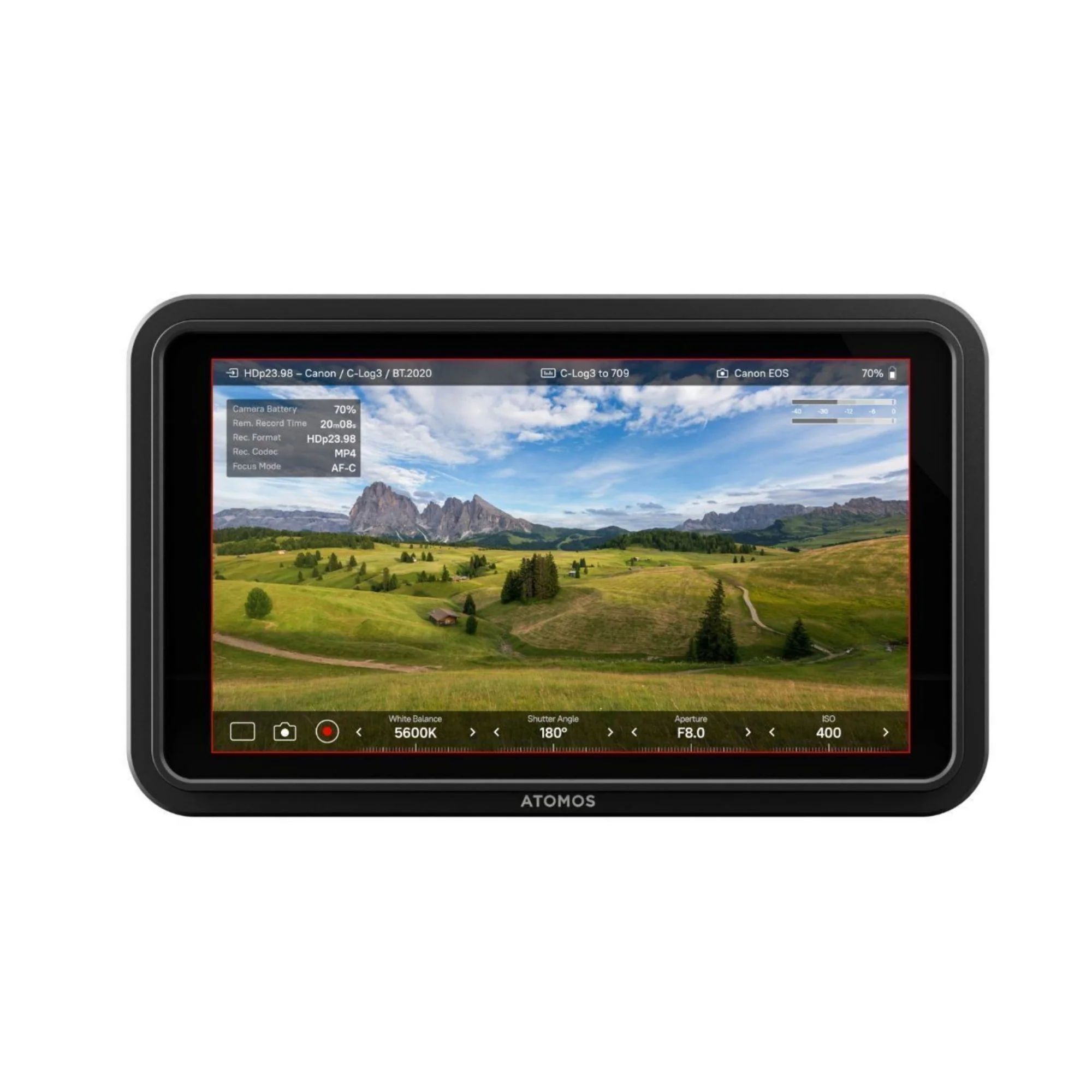 Atomos Shinobi II 5-Inch HDR Camera Monitor with Universal Accessory for 5-Inch and 7-Inch Monitors - Image 4