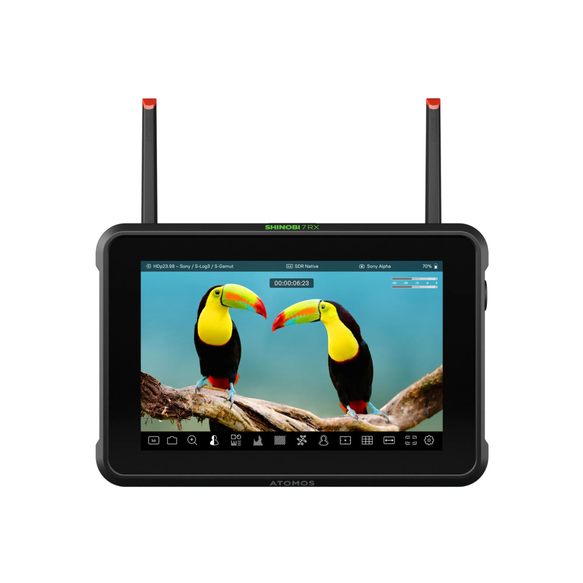 Atomos Shinobi 7 RX 7-inch HDR Monitor Bundle with Universal Accessory Kit - Image 2