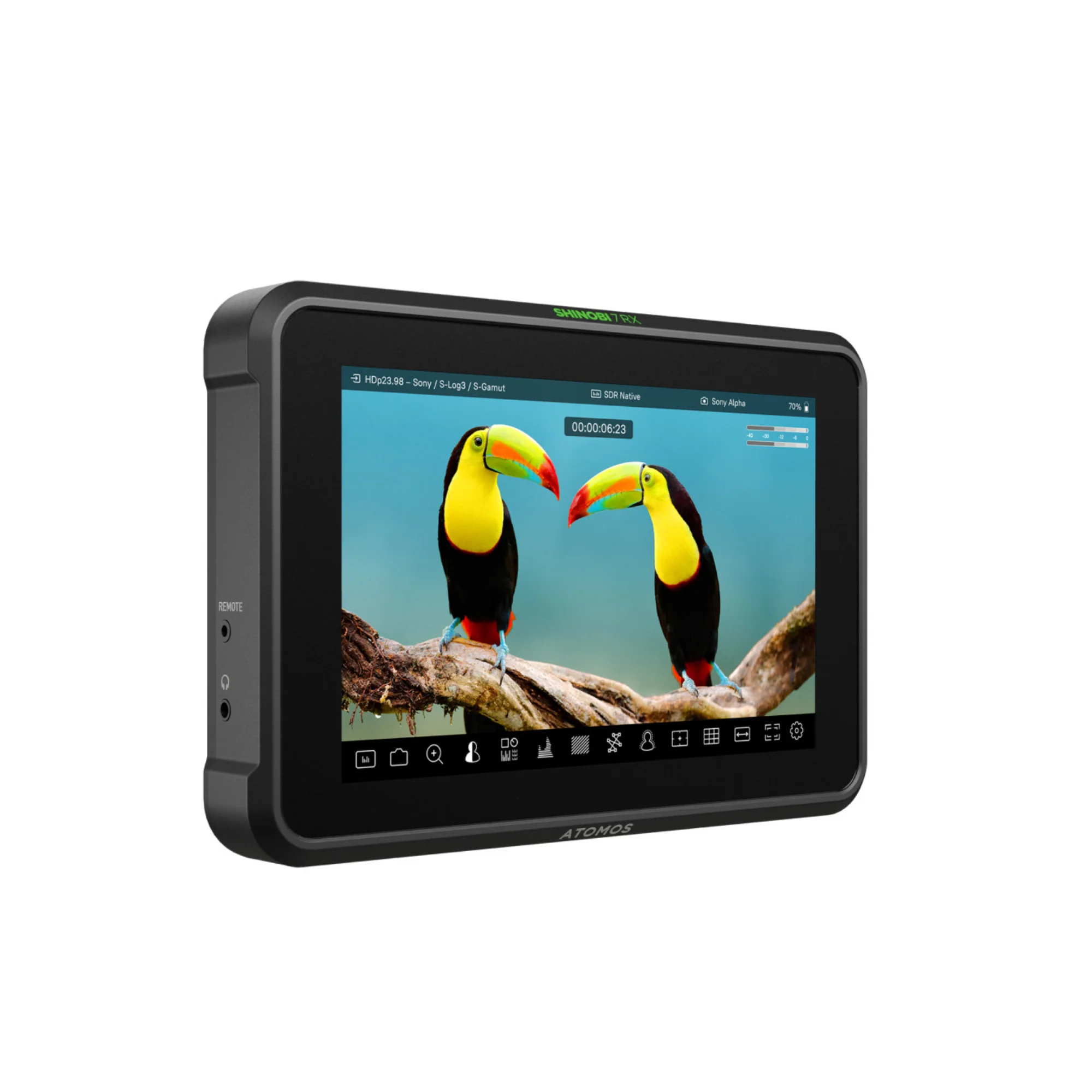 Atomos Shinobi 7 RX 7-inch HDR Monitor Bundle with Transmitter and Receiver Set - Image 5