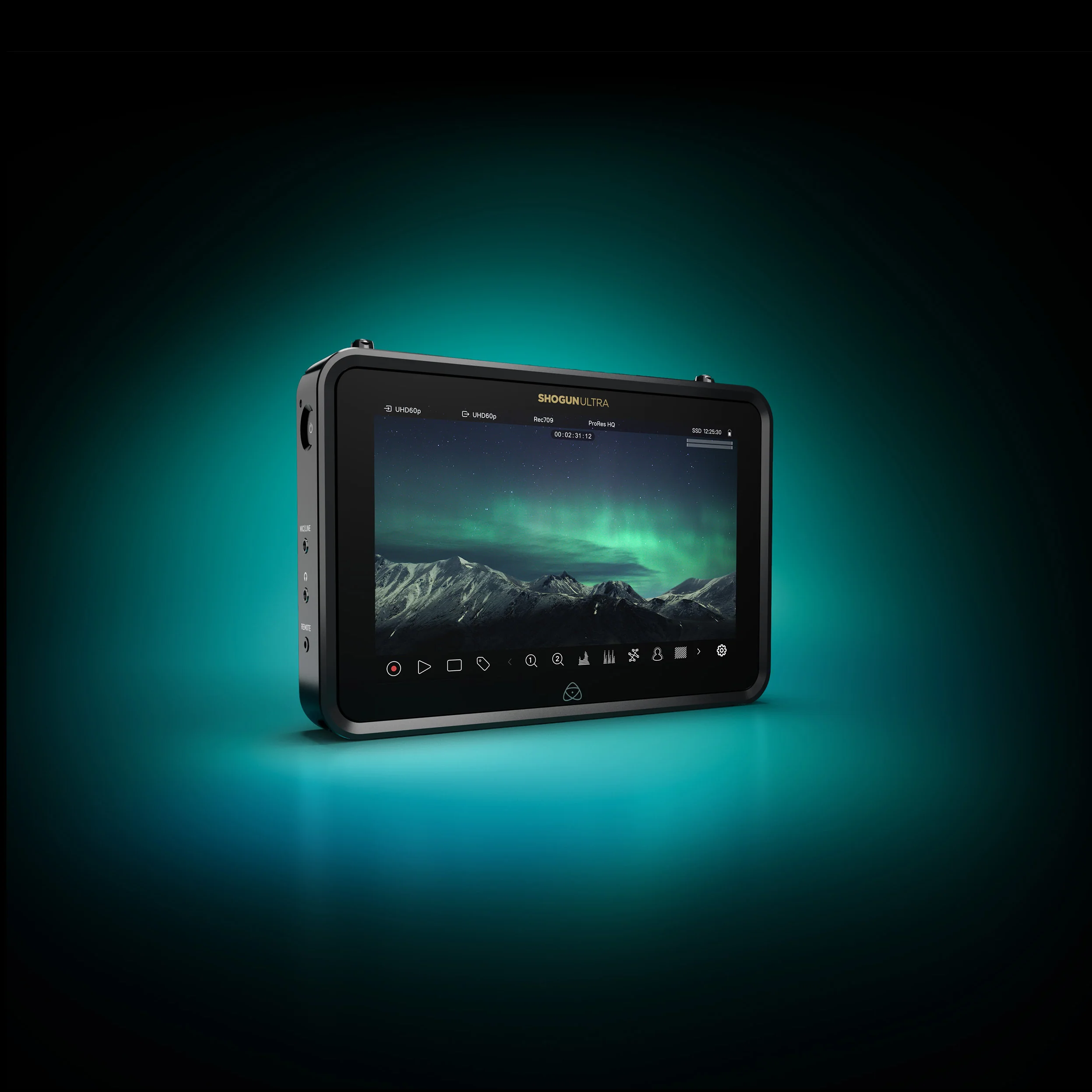 Atomos Shogun Ultra HDR Monitor/Recorder with Power Kit, 480GB SSD & Headphones - Image 9