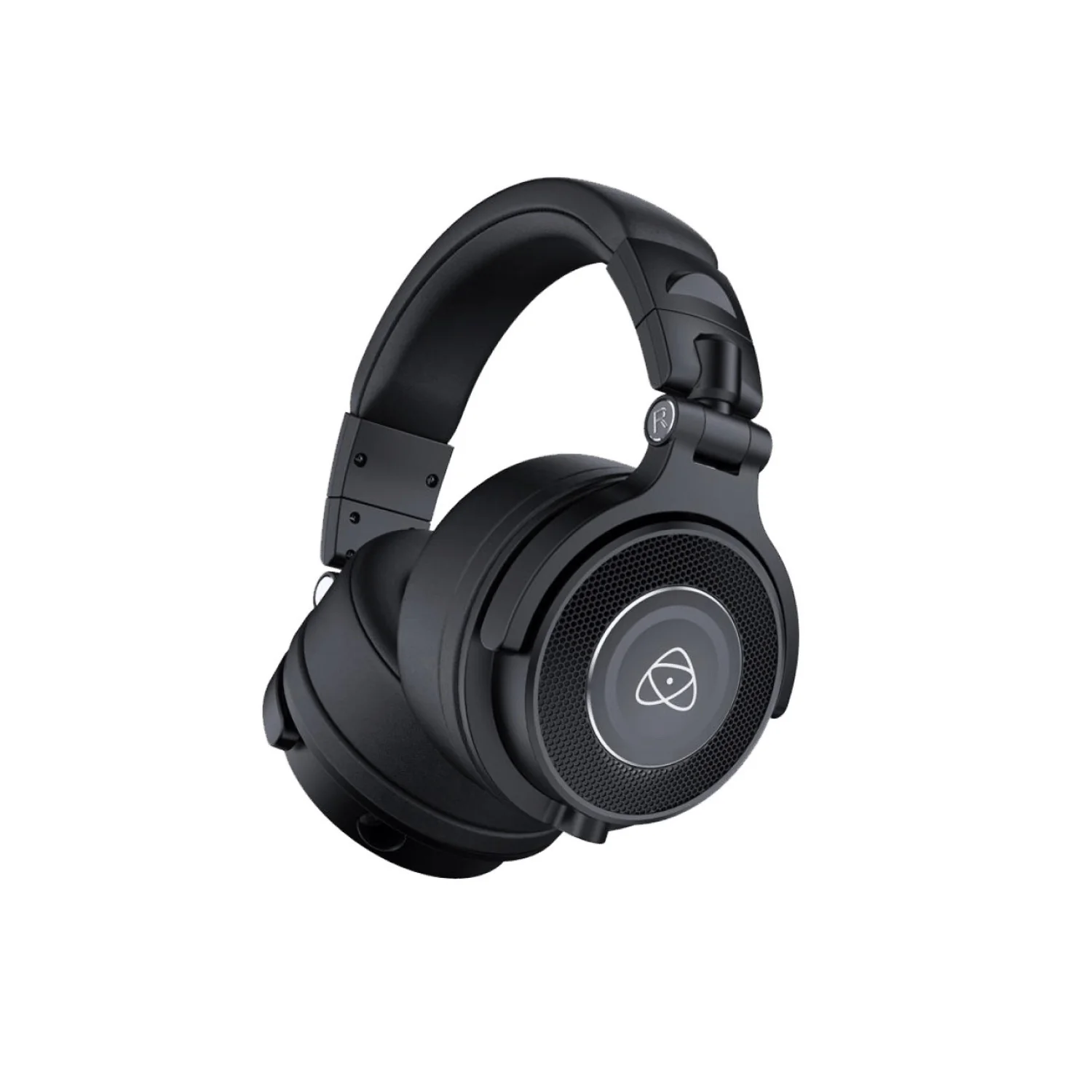 Atomos StudioSonic Professional Wired Headphones - 10Hz–40kHz Hi-Res Audio, Noise Isolation (Black)