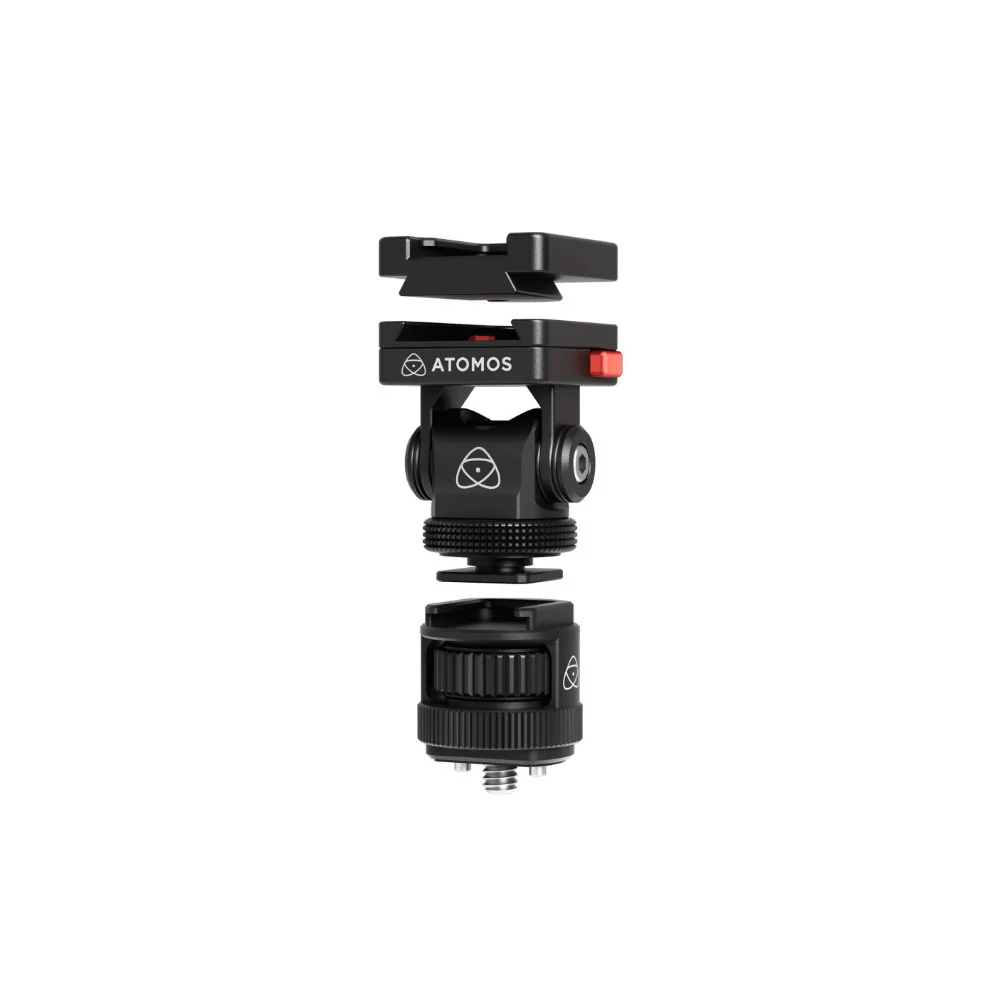 Atomos Cold Shoe Mount with Quick Release Plate for Monitors and Microphones - Image 3