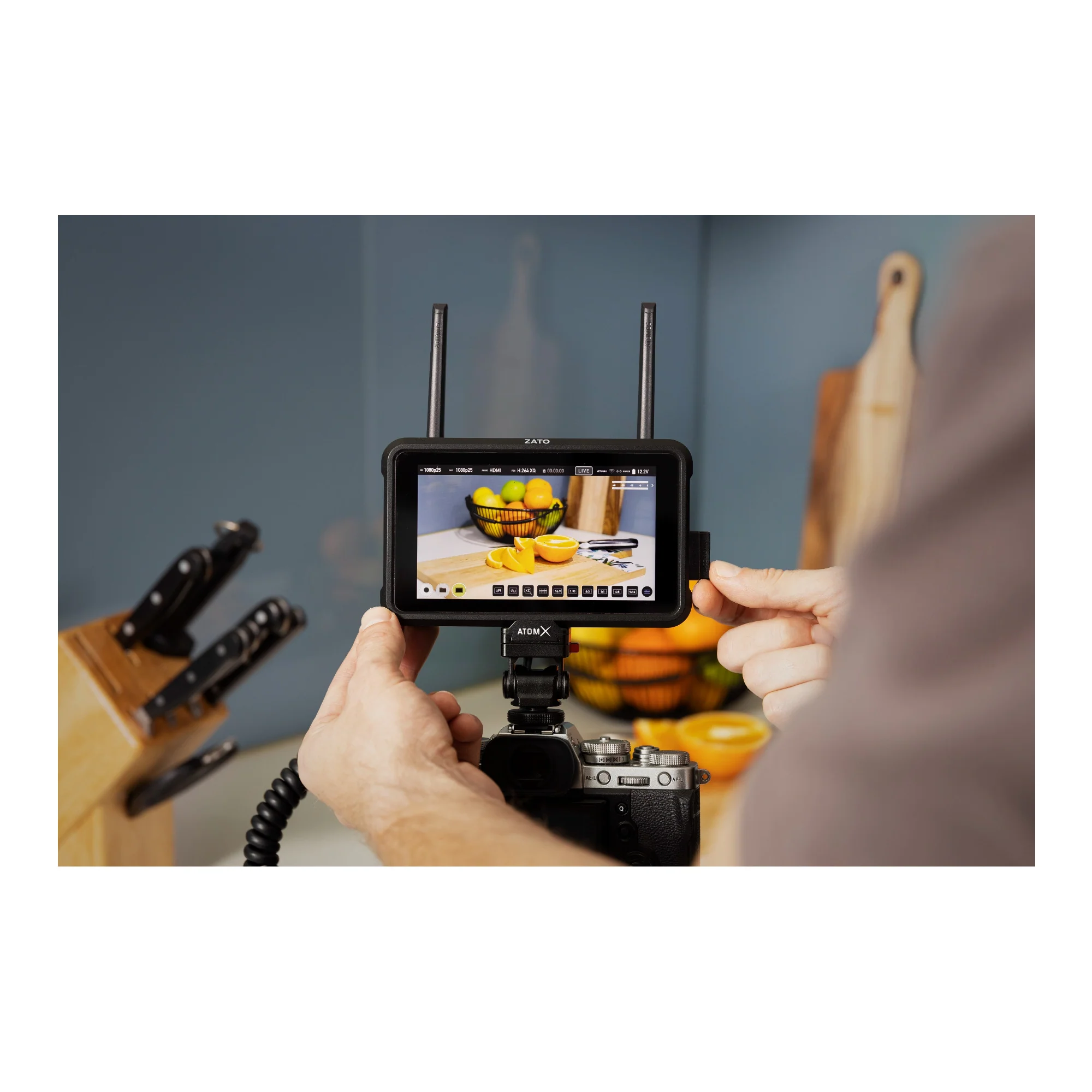 Atomos Zato Connect 5.2-Inch Network-Connected Video Monitor and Recorder - Image 6