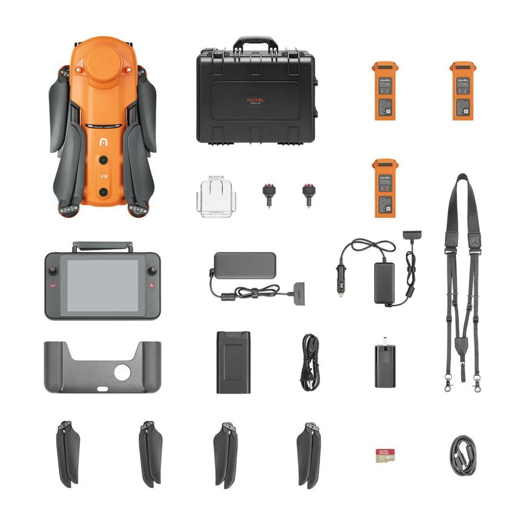 Autel Robotics EVO II Dual 640T RTK Rugged Bundle V3 with 13mm Lens and Thermal Imaging Sensor