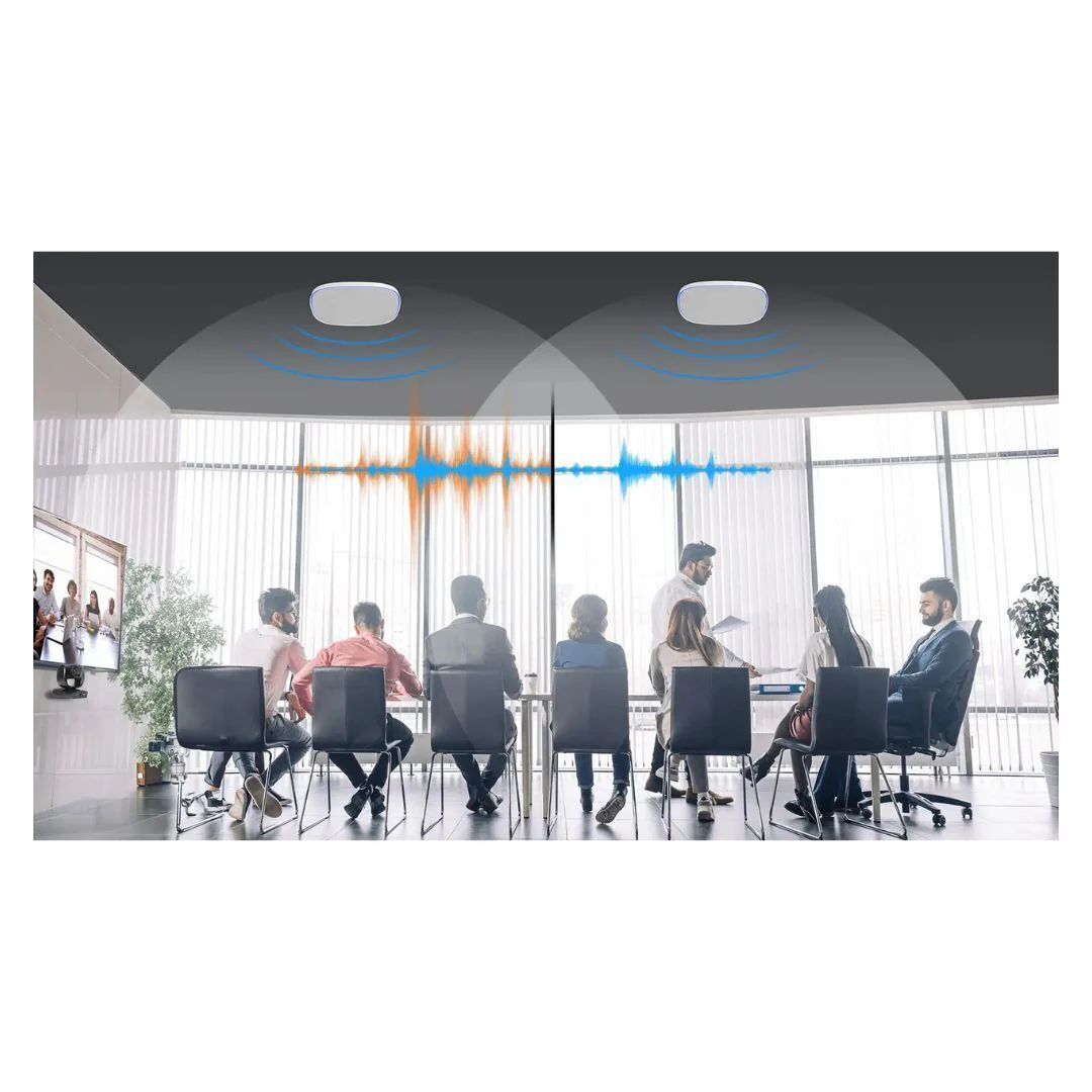 AVer FONE700 Ceiling Speakerphone System with Noise Suppression and Double-Talk Detection (White) - Image 6
