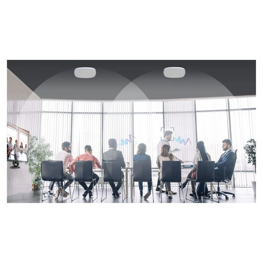 AVer FONE700 Ceiling Speakerphone System with Noise Suppression and Double-Talk Detection (White) - Image 7
