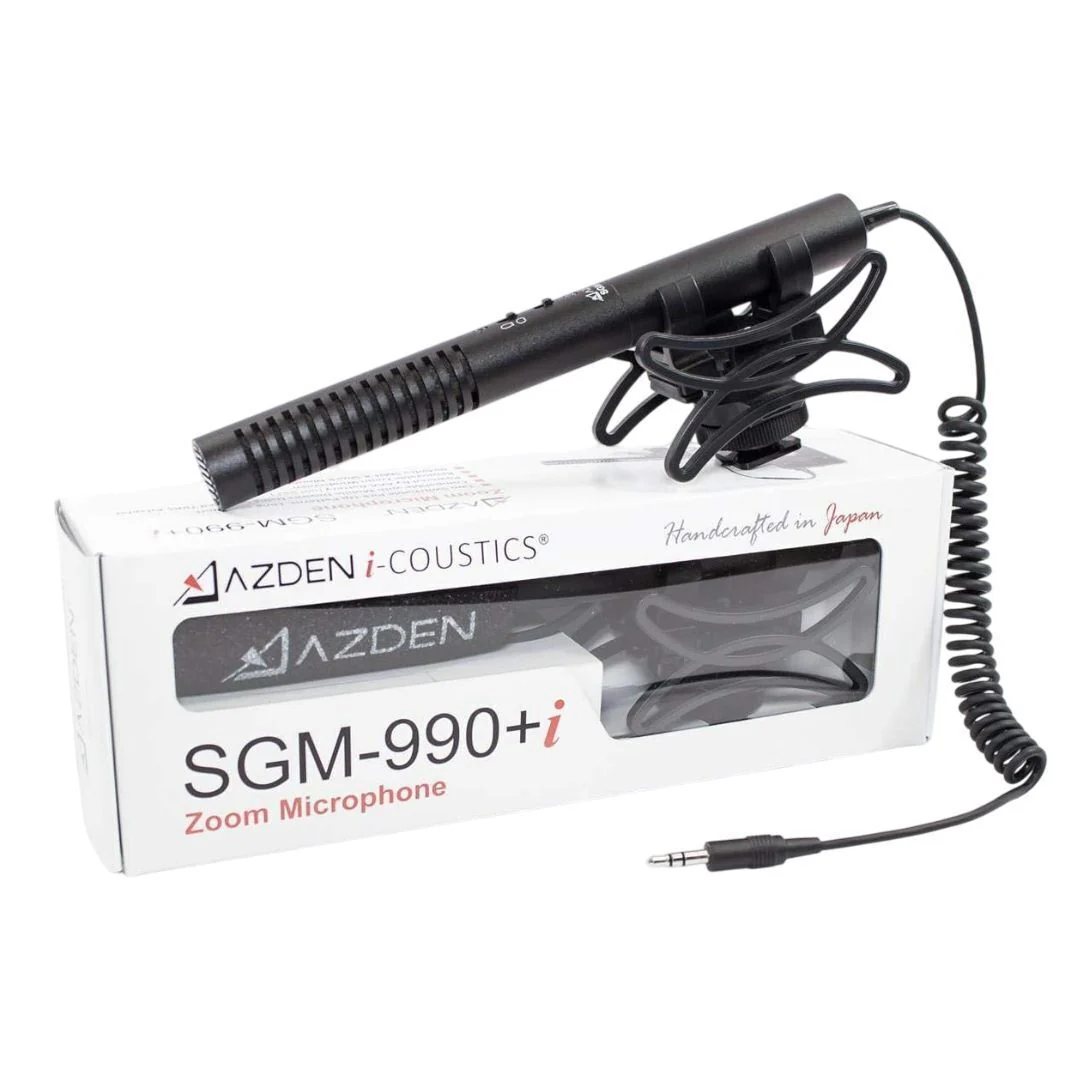 Azden SGM-990+I Smart Phone Compatible Shotgun Microphone - Image 5