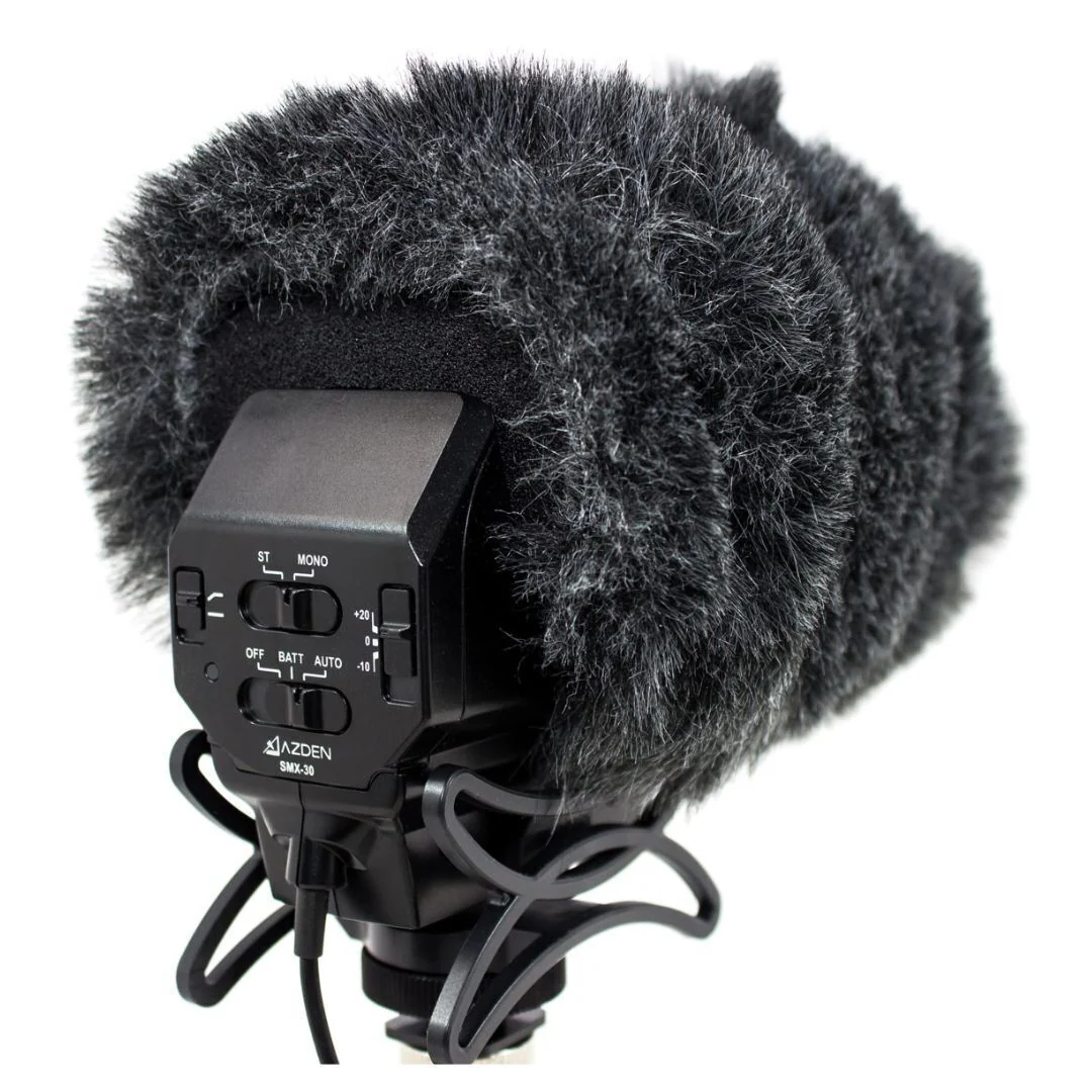 Azden SWS-30 High Performance Furry Windshield Cover for SMX-30 - Image 3