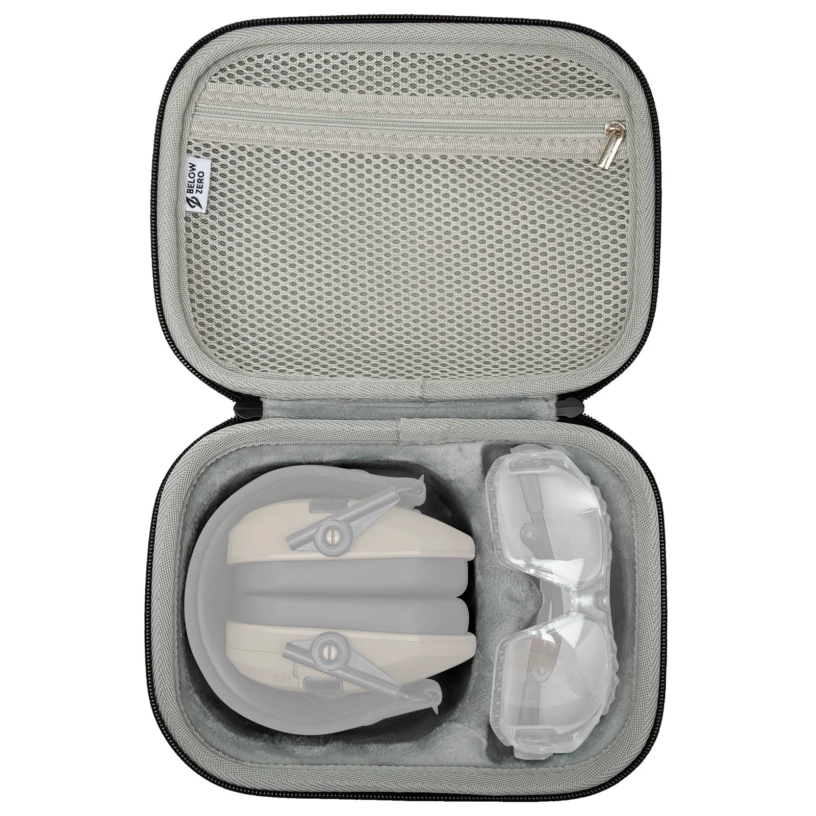 Below Zero Hearing Protection and Safety Glasses Case with Protection Glasses - Image 7