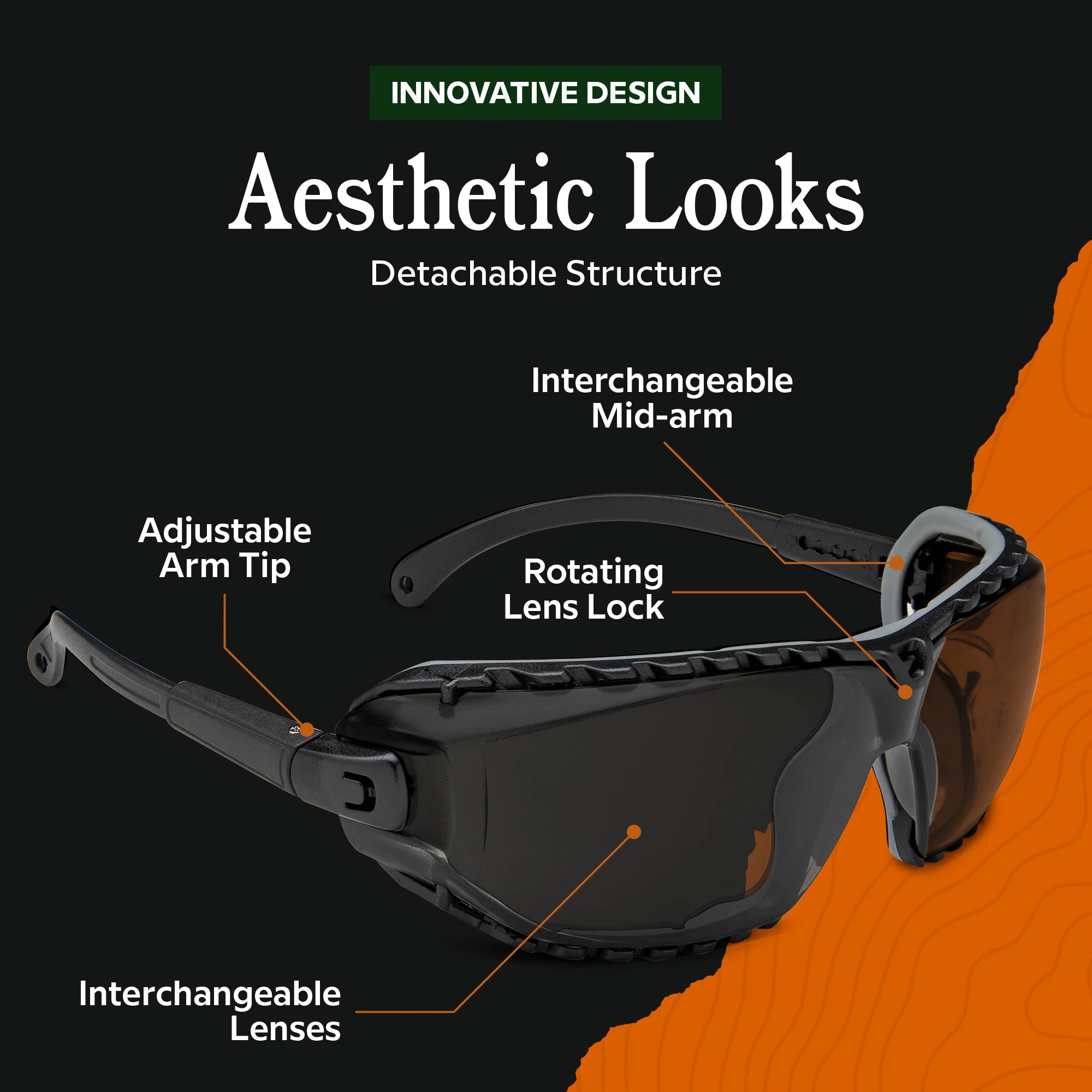 BELOW ZERO Ballistic Protection Glasses - Image 3
