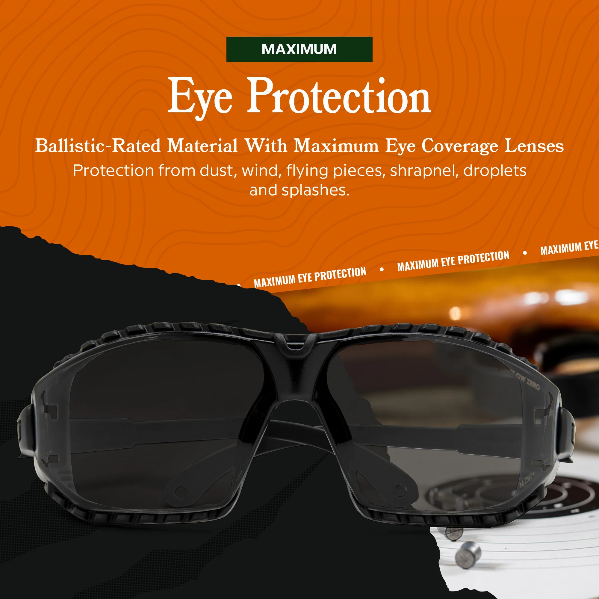 BELOW ZERO Ballistic Protection Glasses - Image 5