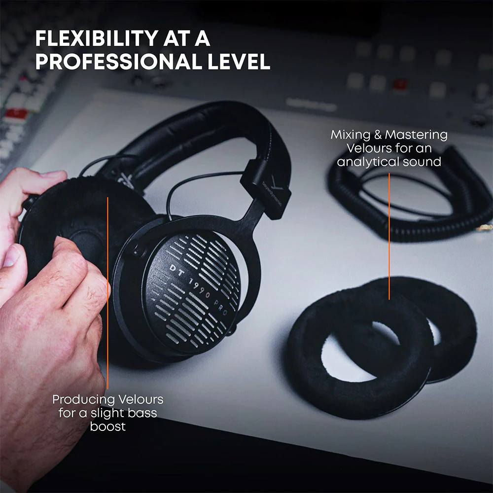 Beyerdynamic DT 1990 Pro MKII Open-back Studio Headphones for Mixing (Black) - Image 5