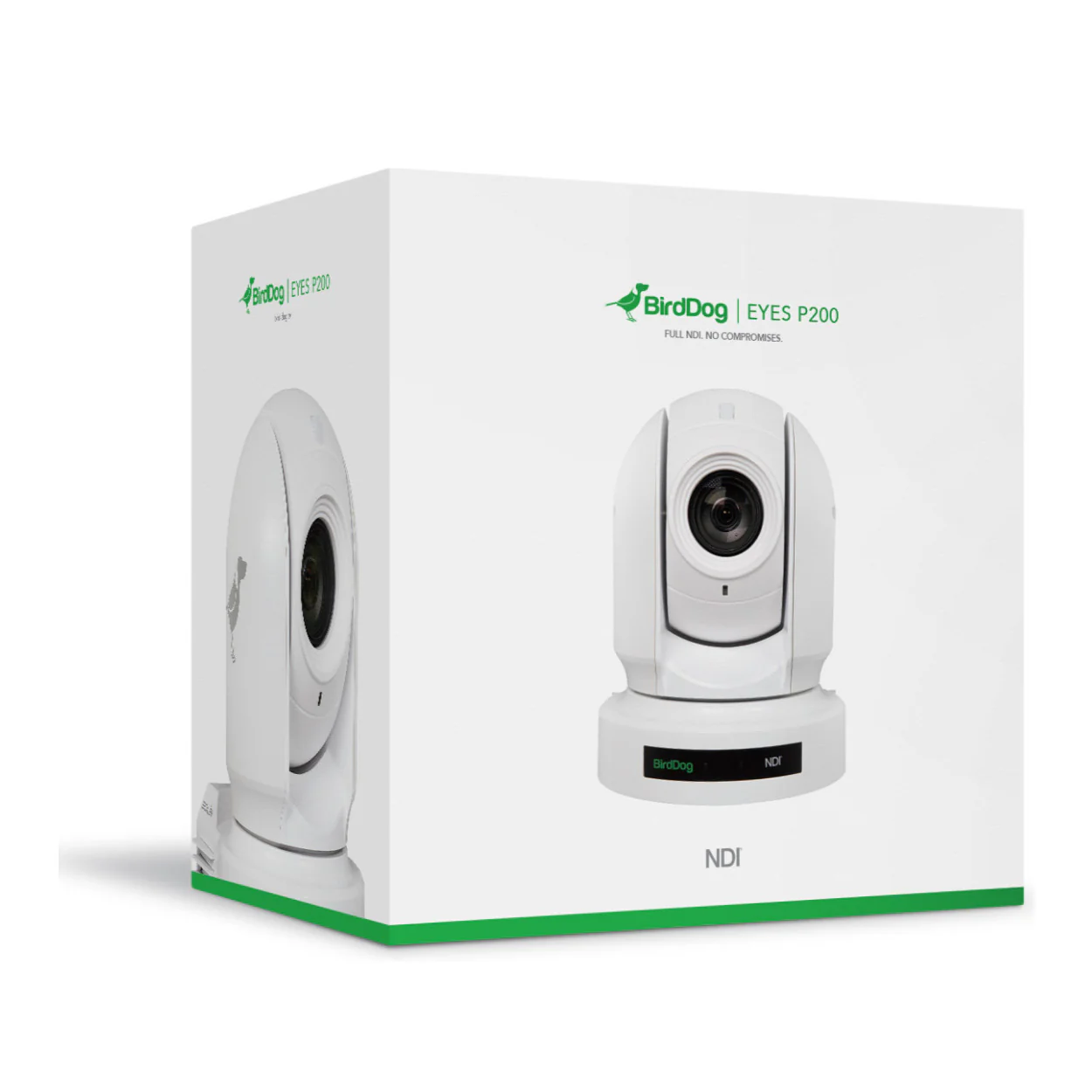 BirdDog Eyes P200 1080P Full NDI PTZ Camera with Sony Sensor and HDMI/3G-SDI Interface (White) - Image 5