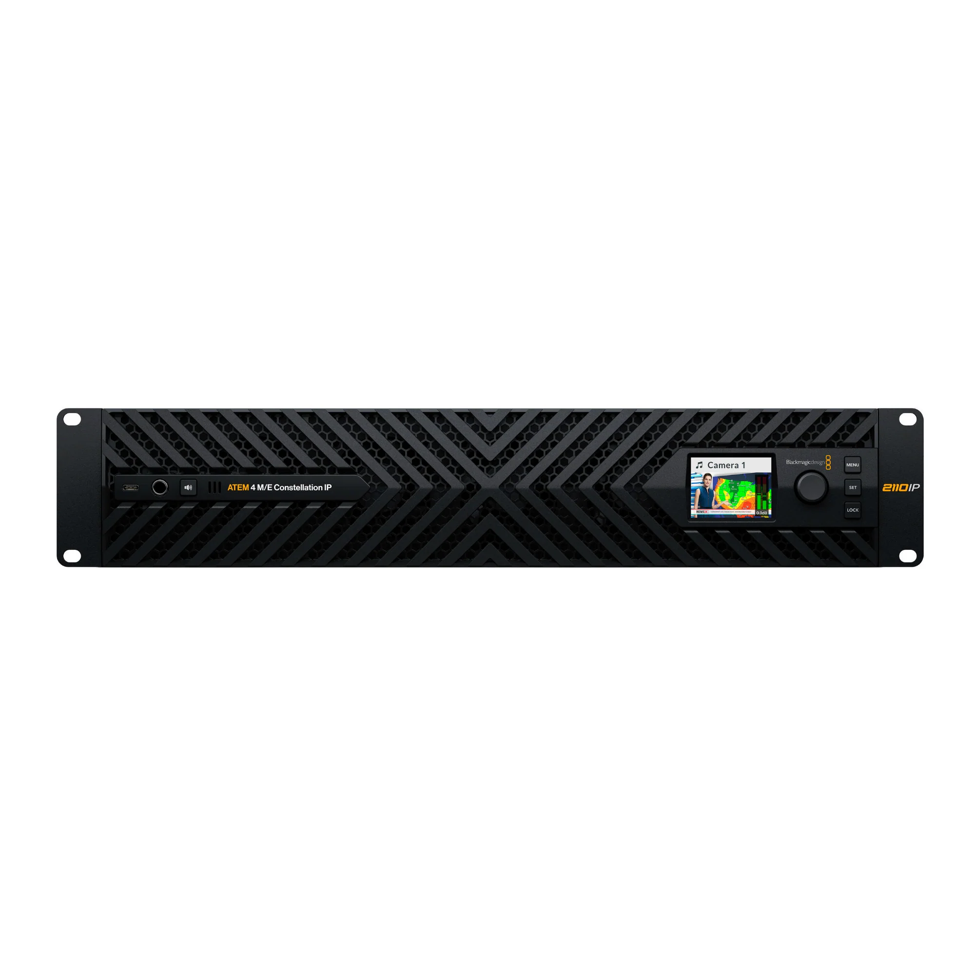 Blackmagic ATEM 4 M/E Constellation IP Switcher with 32 Inputs and 100G SMPTE 2110 Live Prod (Black)