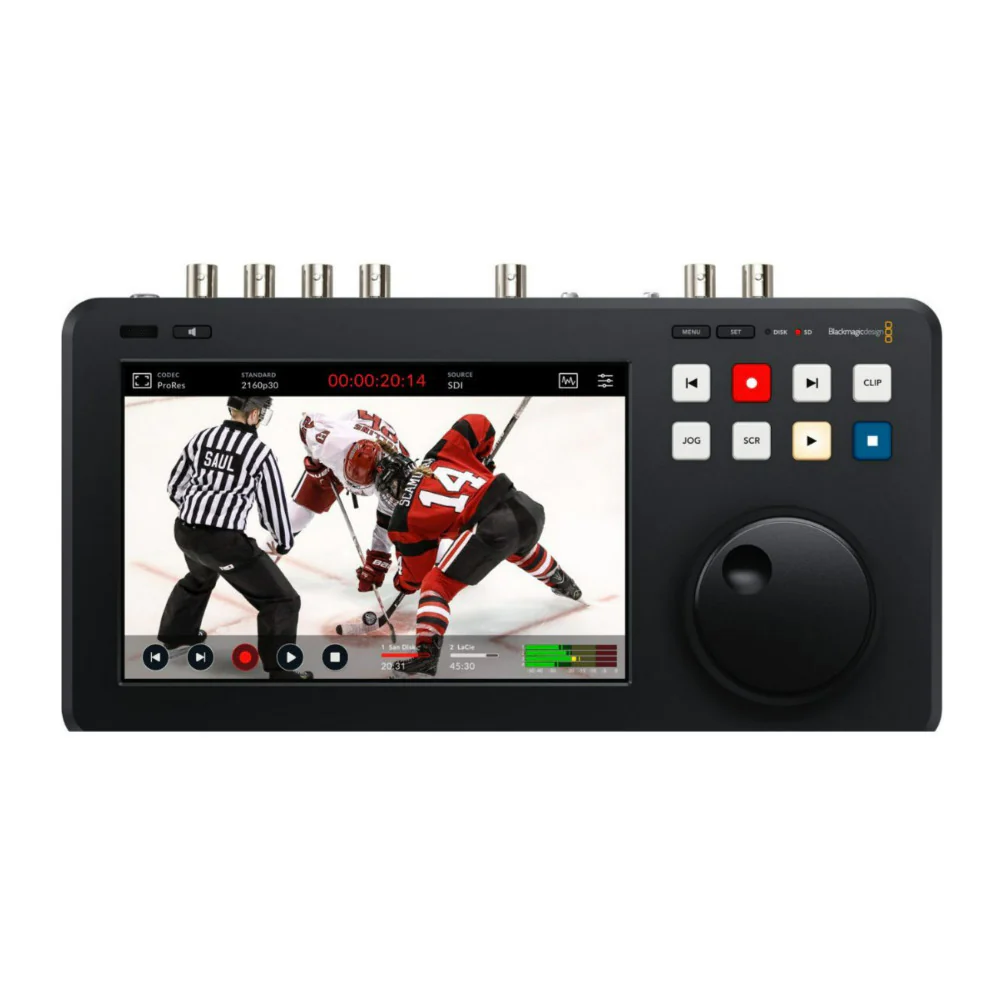 Blackmagic Design HyperDeck Shuttle 4K Pro Recorder and Player with 7-Inch LCD Touchscreen - Image 2
