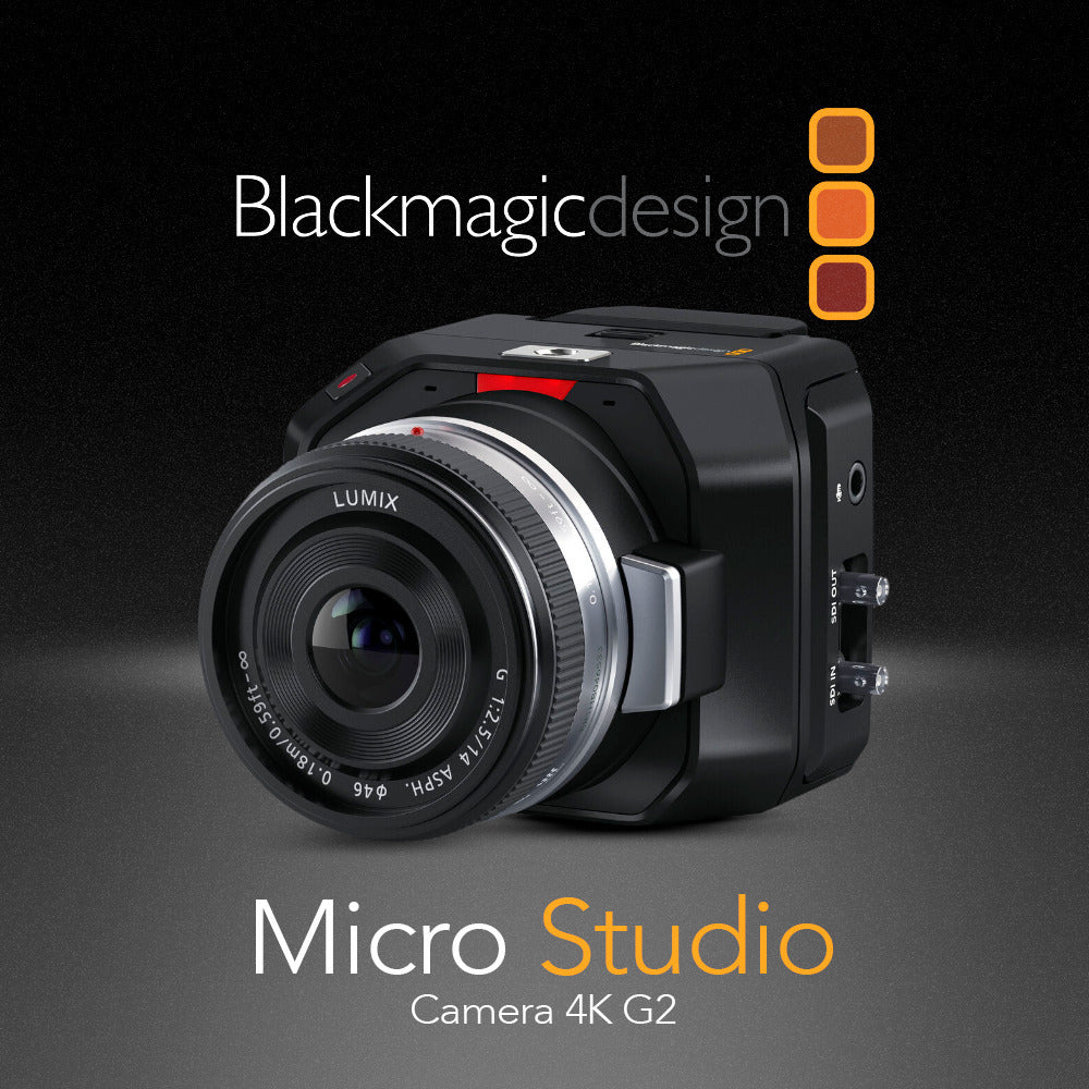 Blackmagic Design Micro Studio Camera 4K G2 with LP-E6 battery and Hard Carry Case - Image 2