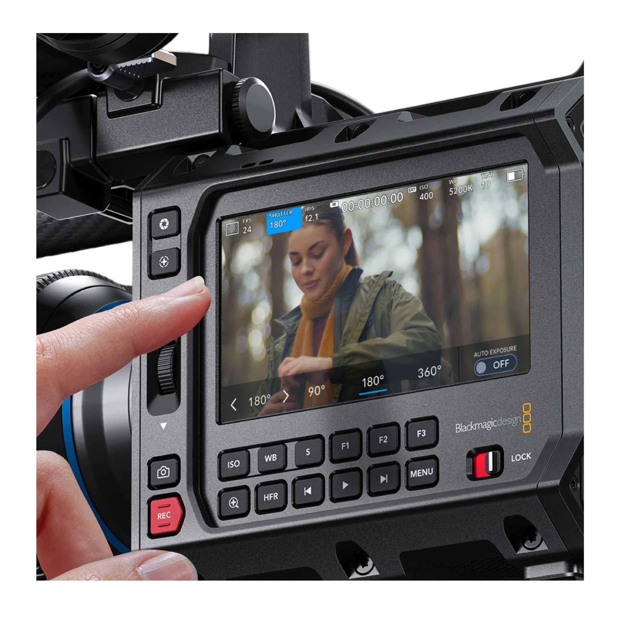 Blackmagic PYXIS 12K Digital Film Camera 12K Full-Frame RGBW Sensor Dual CFexpress Slots (L-Mount) - Image 4