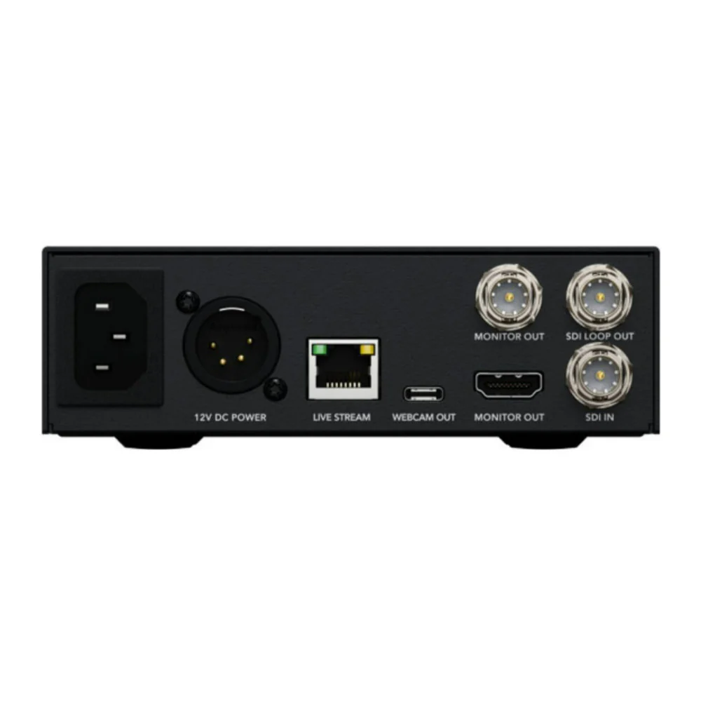 Blackmagic Design Streaming Encoder 4K with 16 Channels Embedded Audio and Webcam Output (Black) - Image 2