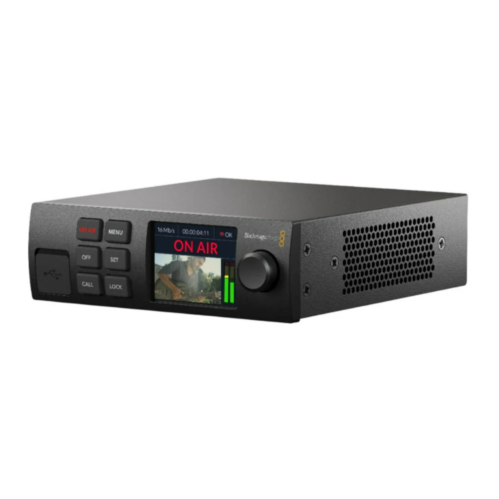 Blackmagic Design Web Presenter HD with Broadcast Quality H.264 Processor and 12G-SDI Input (Black) - Image 2