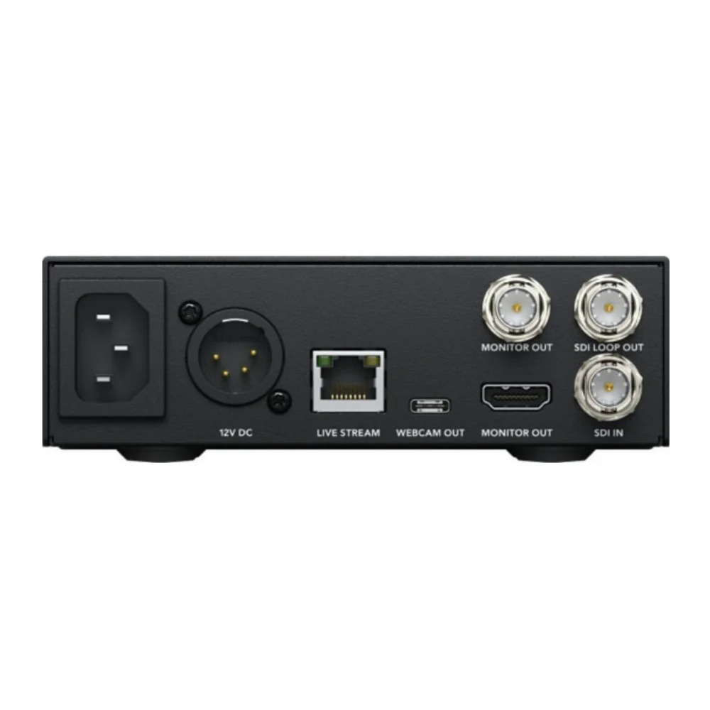 Blackmagic Design Web Presenter HD with Broadcast Quality H.264 Processor and 12G-SDI Input (Black) - Image 3