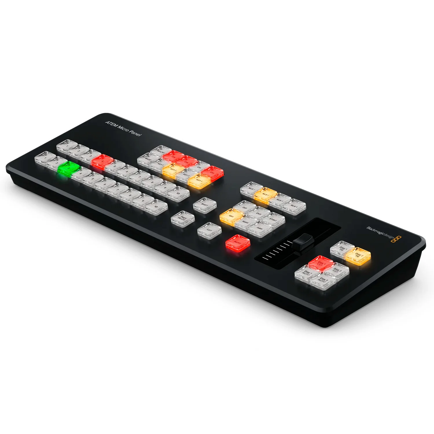 Blackmagic Design ATEM Micro Live Stream Switcher Panel with 50 Tri-Color LED Backlit Buttons - Image 7