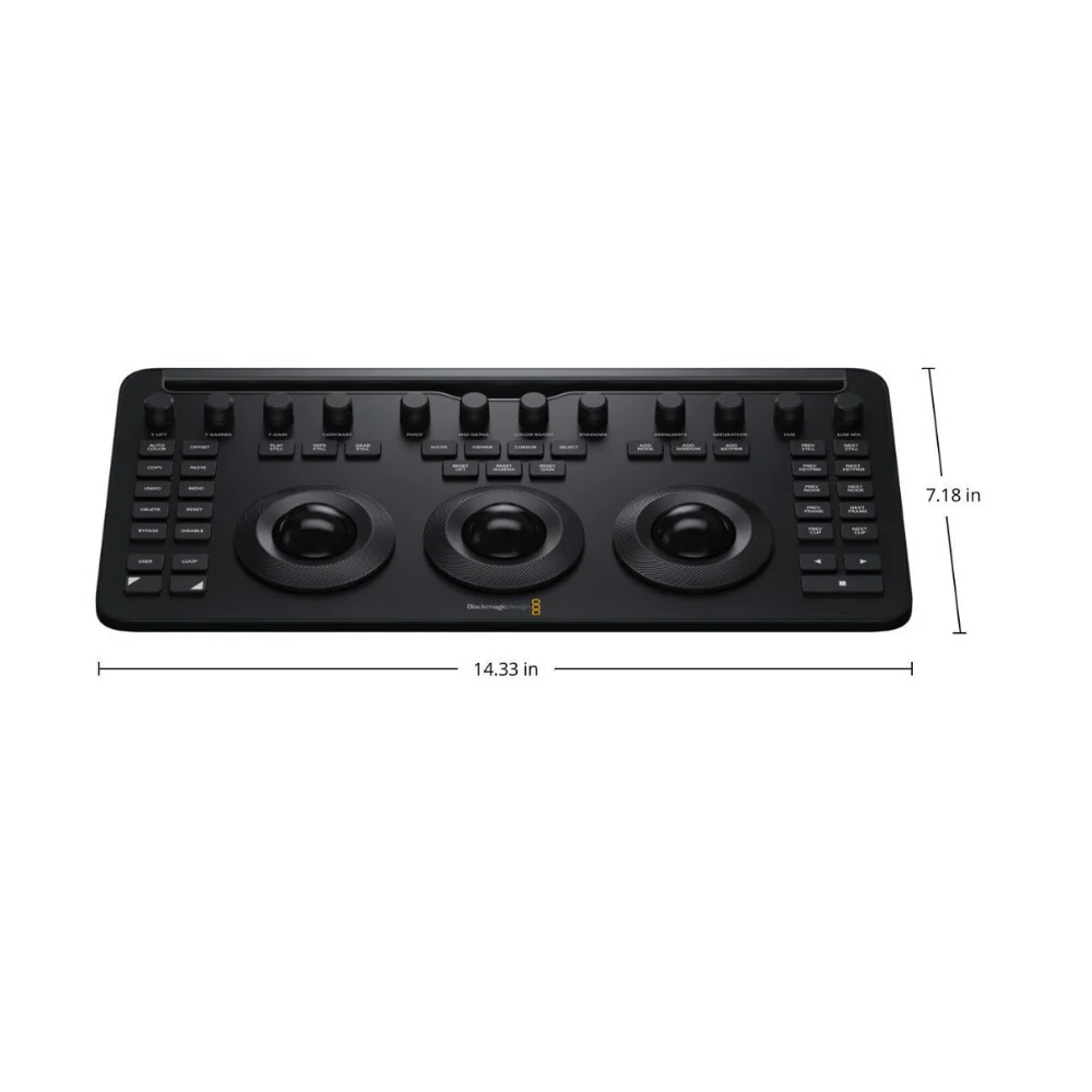 Blackmagic Design DaVinci Resolve Micro Color Panel (EN) with USB-C Hub - Image 4