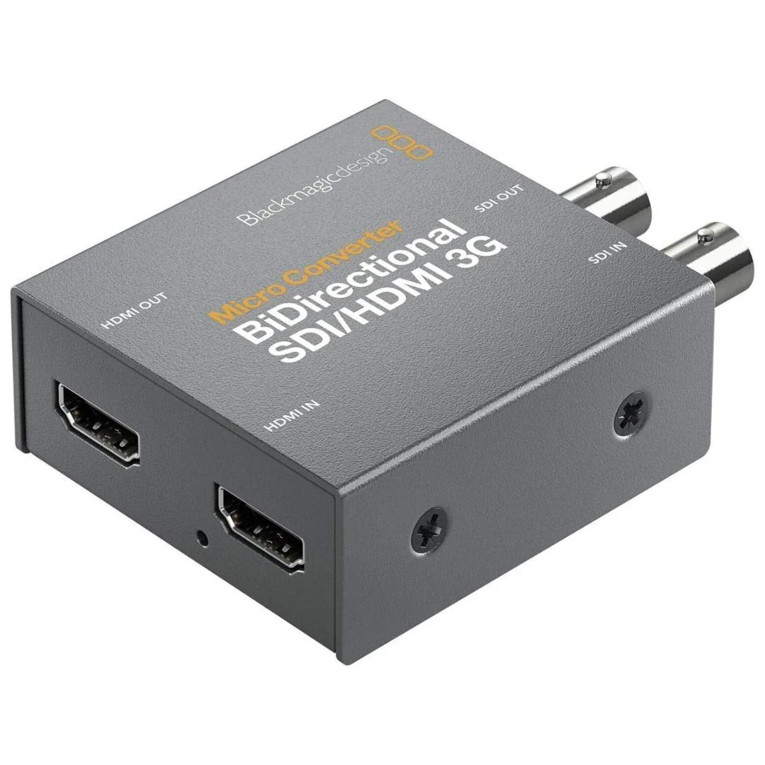 Blackmagic Design Bi-Direct SDI-HDMI 3G PSU Micro Converter (CONVBDC, SDI, HDMI03G, and PS) (Black) - Image 2