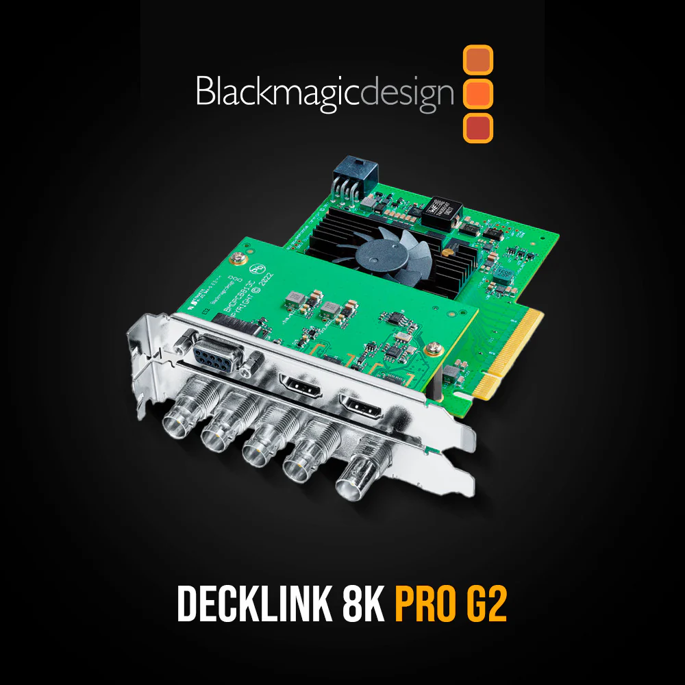 Blackmagic Design DeckLink 8K Pro G2 Capture Card with 6-Feet HDMI Cable (Silver, 2-Pack) Bundle - Image 2