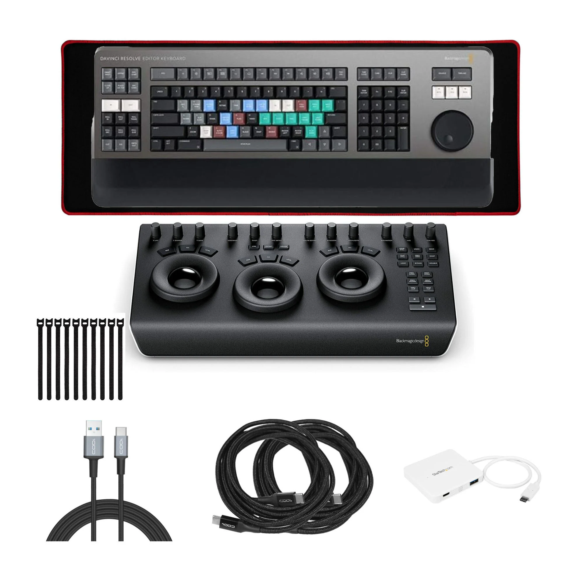 Blackmagic Design DaVinci Resolve Editor Keyboard with Blackmagic Design DaVinci Resolve Bundle