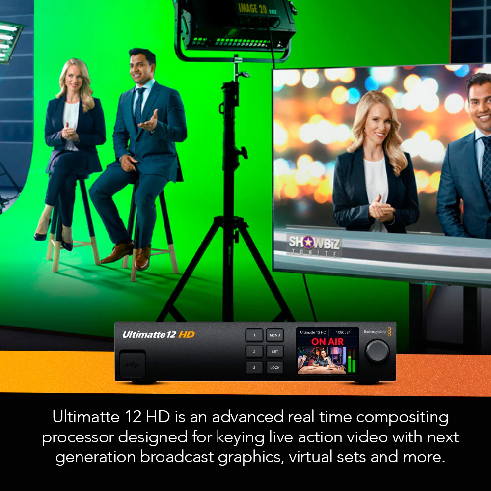 Blackmagic Design Ultimatte 12 HD Keyer/Advanced Compositing Processor with Cables, and Cable Ties - Image 3