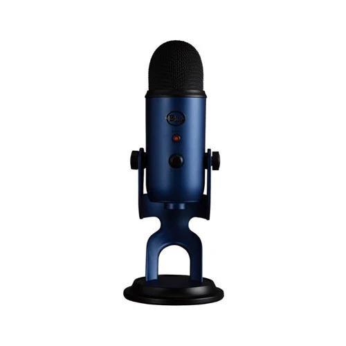 Blue Microphones Yeti USB Microphone (Midnight Blue) with Knox Gear Pop Filter (Large) Bundle - Image 14