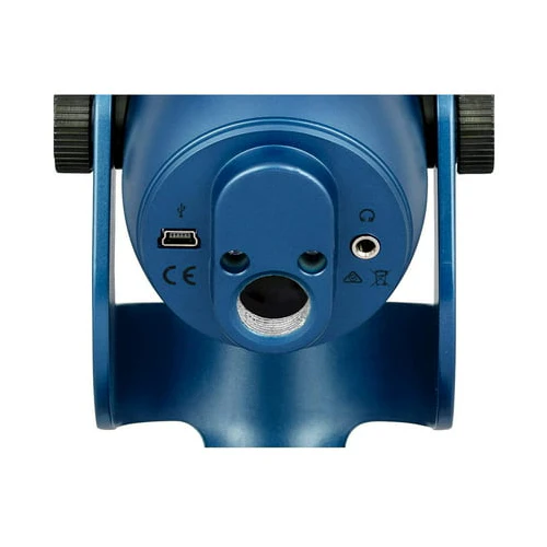 Blue Microphones Yeti USB Microphone (Midnight Blue) with Knox Gear Pop Filter (Large) Bundle - Image 8