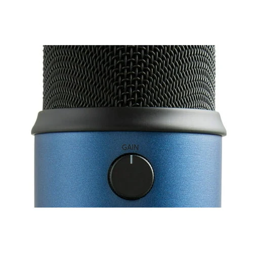 Blue Microphones Yeti USB Microphone (Midnight Blue) with Knox Gear Pop Filter (Large) Bundle - Image 9