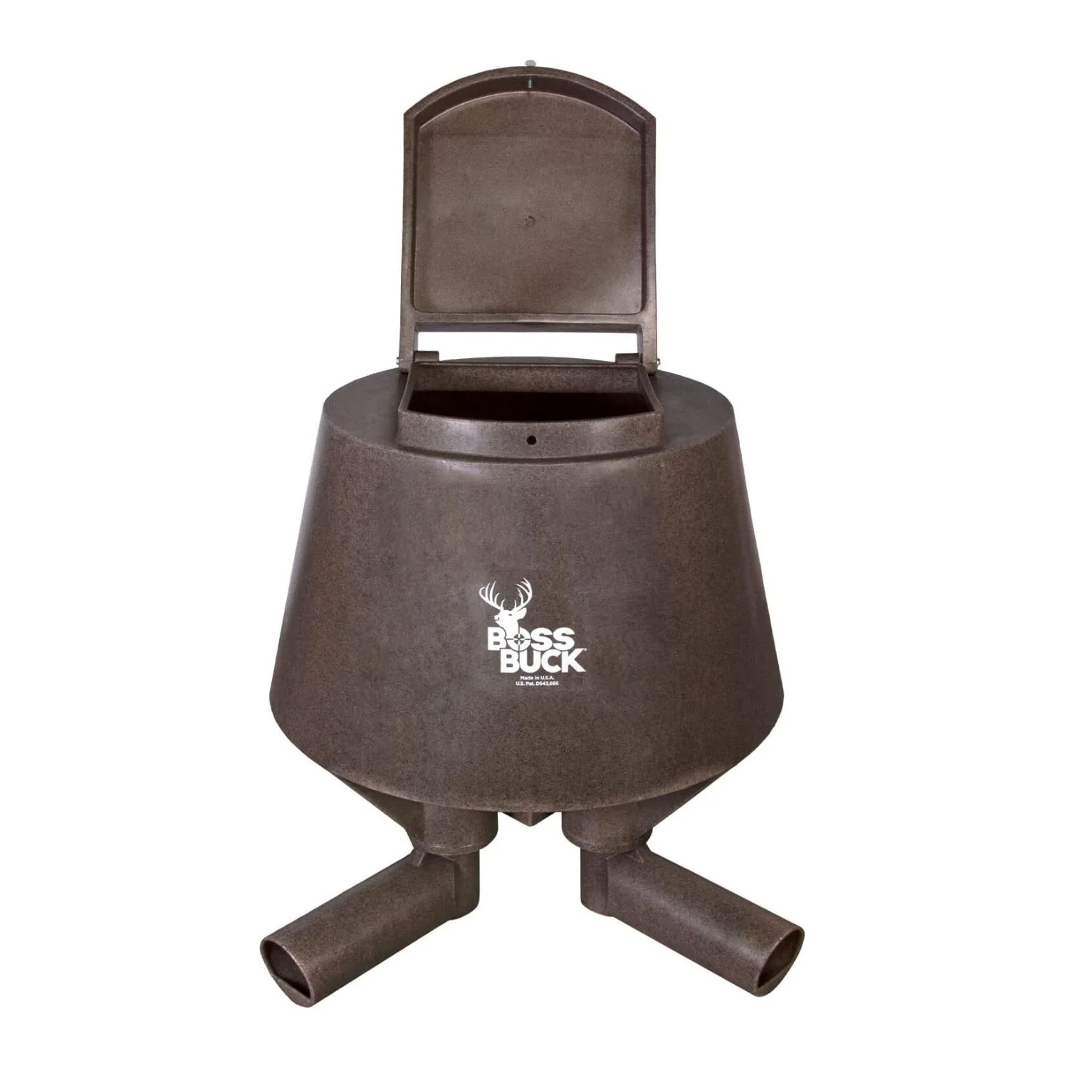 BOSS Buck 200lbs Deer Post Feeder with 4 Removable Tubes and Lid - Image 4