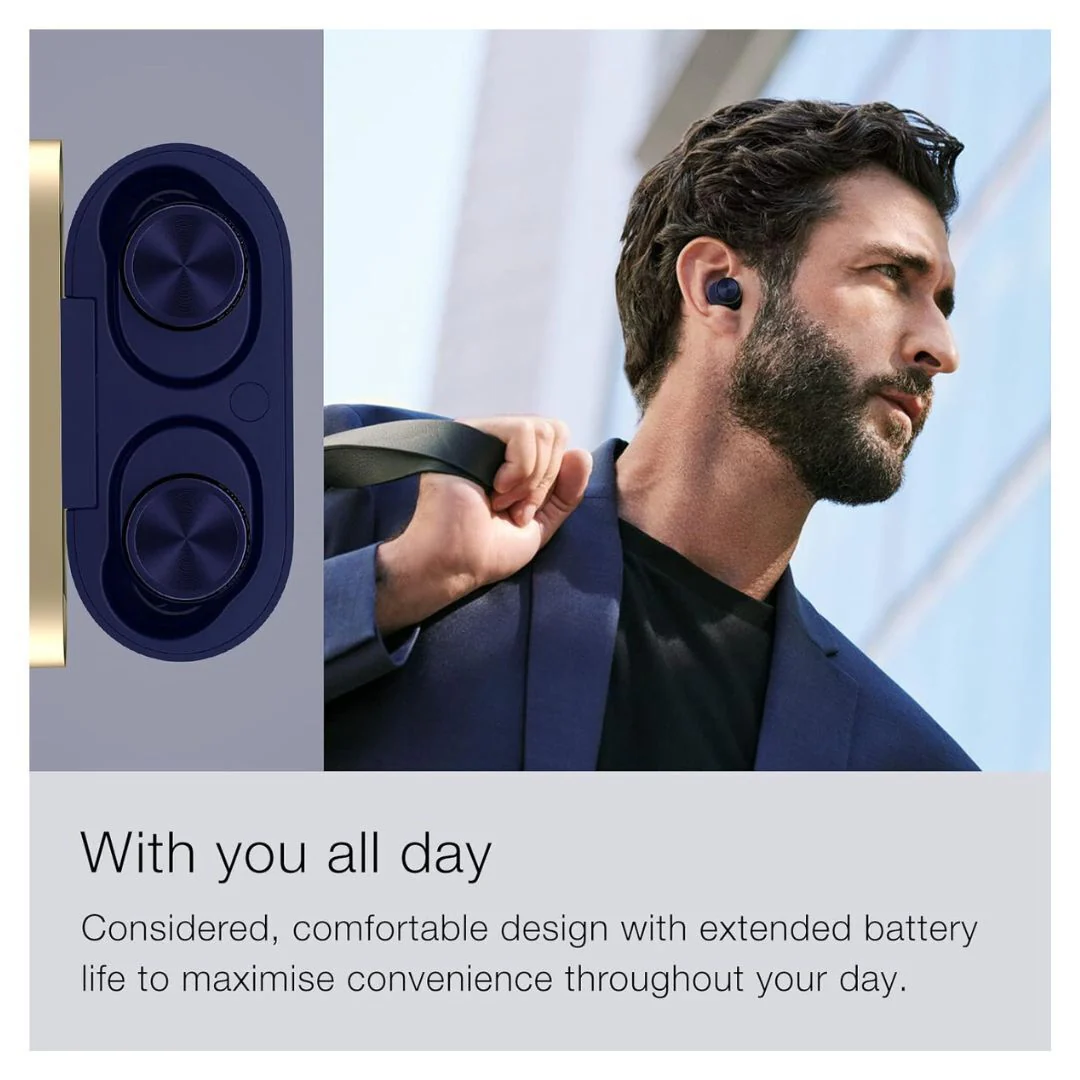 Bowers and Wilkins Pi7 True Wireless In-Ear ANC Headphones (Midnight Blue) - Image 3